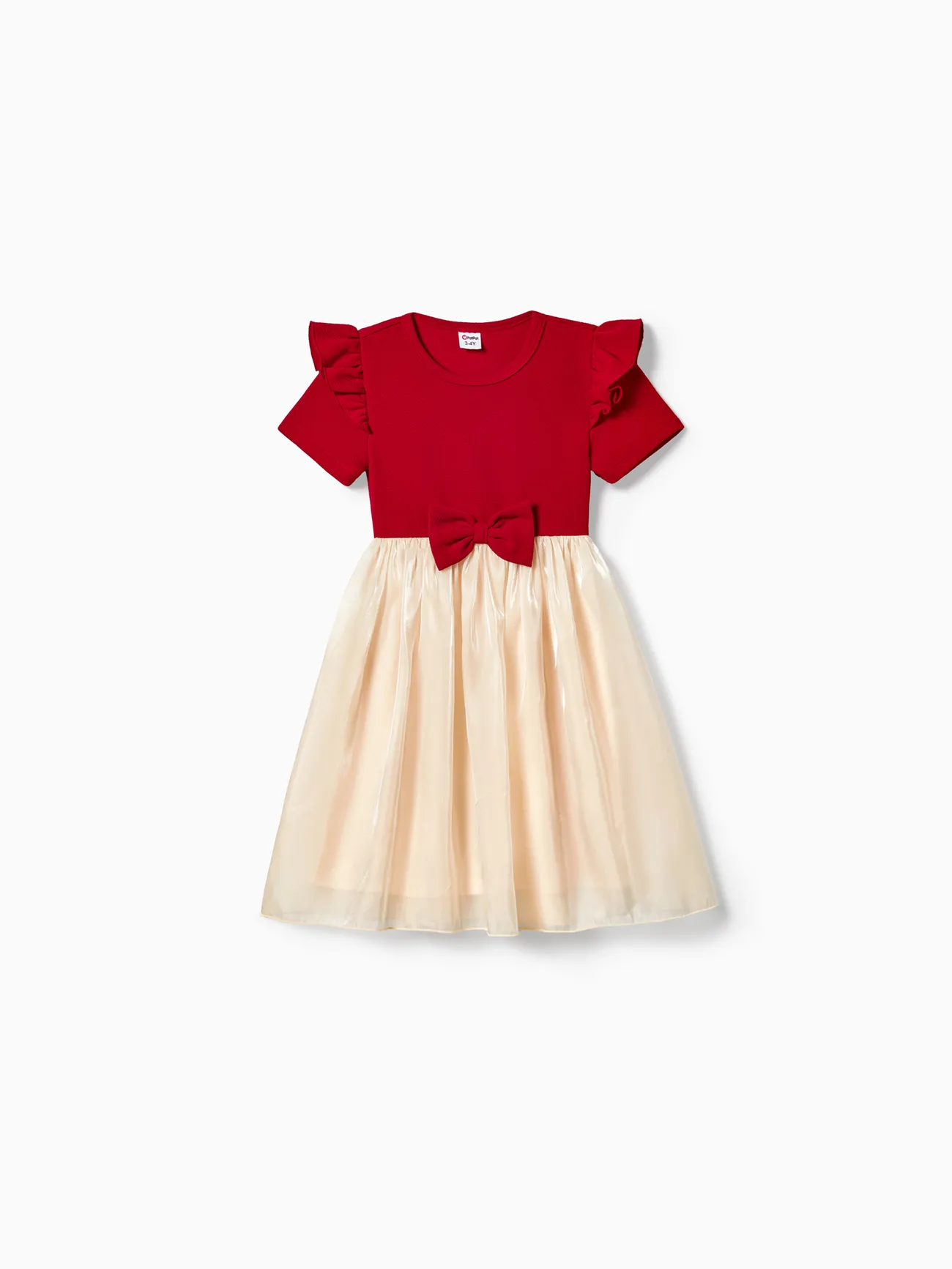 Family Matching Solid Color Short-sleeve Laper-collar Tops and Mermaid/Mesh Dresses Sets
Family Matching Solid Color Short-sleeve Laper-collar Tops and Mermaid/Mesh Dresses Sets