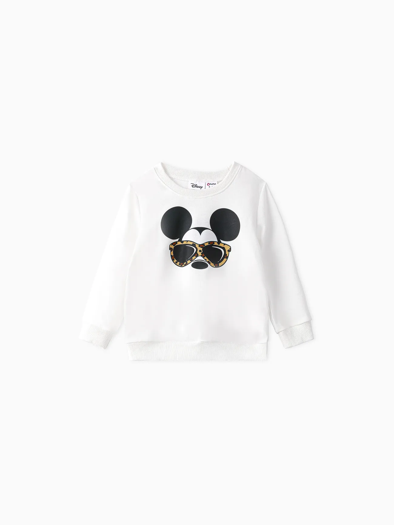Disney Mickey and Friends Family Matching Character Print Long-sleeve White Top
Disney Mickey and Friends Family Matching Character Print Long-sleeve White Top