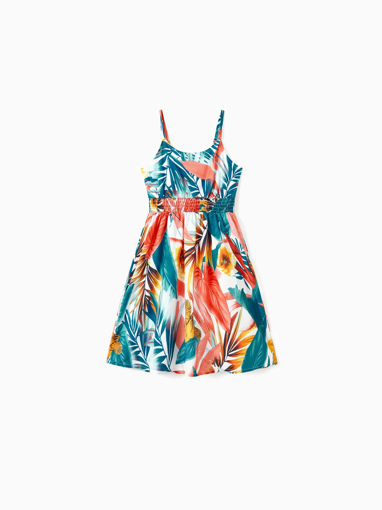 Family Matching Sets Floral Panel Tee or Smocked Waist Floral Strap Dress with Hidden Snap
Family Matching Sets Floral Panel Tee or Smocked Waist Floral Strap Dress with Hidden Snap