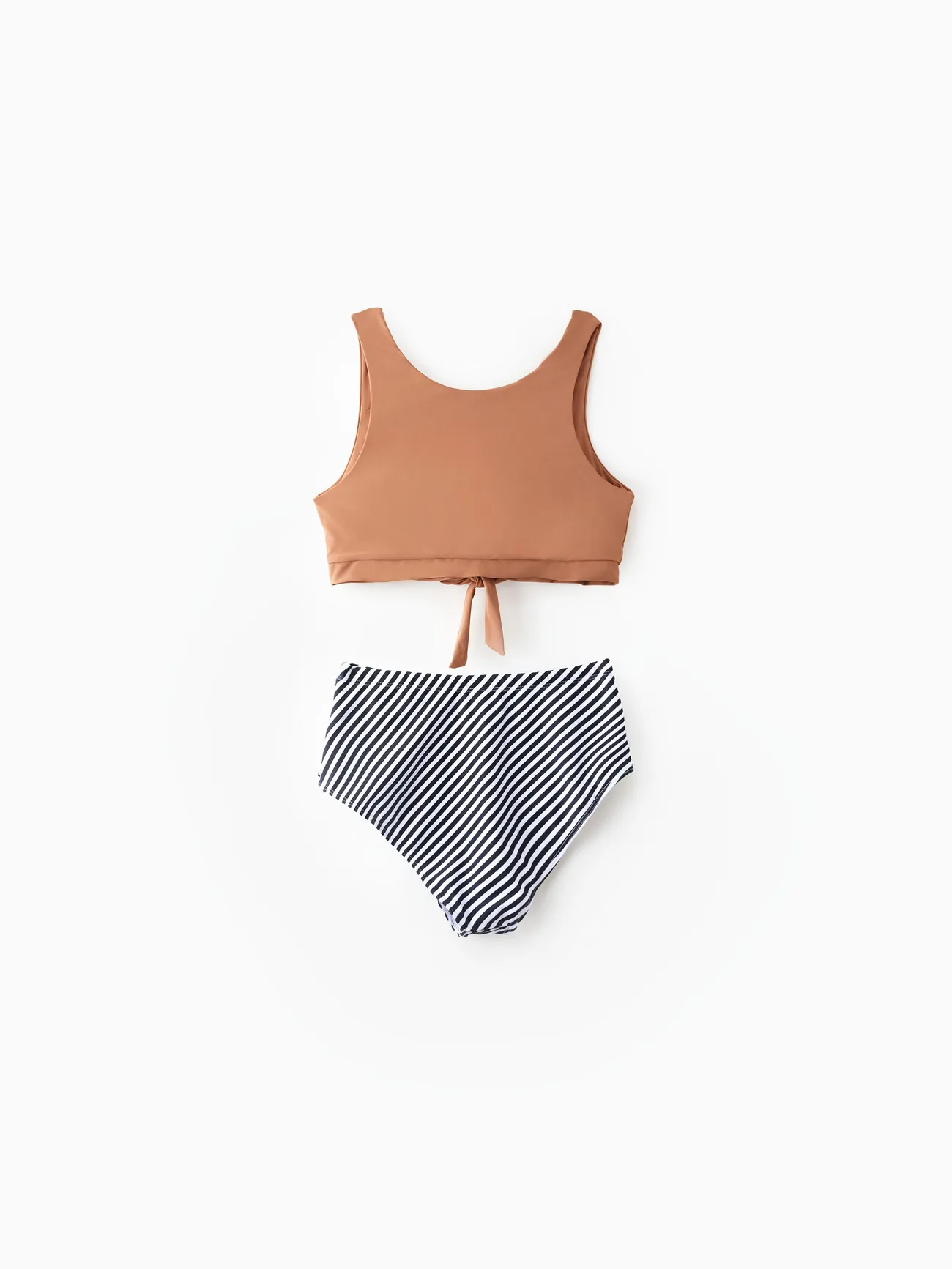 Family Matching Vertical Stripe Drawstring Swim Drunks or Besties Printed Crop Tank Bikini
Family Matching Vertical Stripe Drawstring Swim Drunks or Besties Printed Crop Tank Bikini