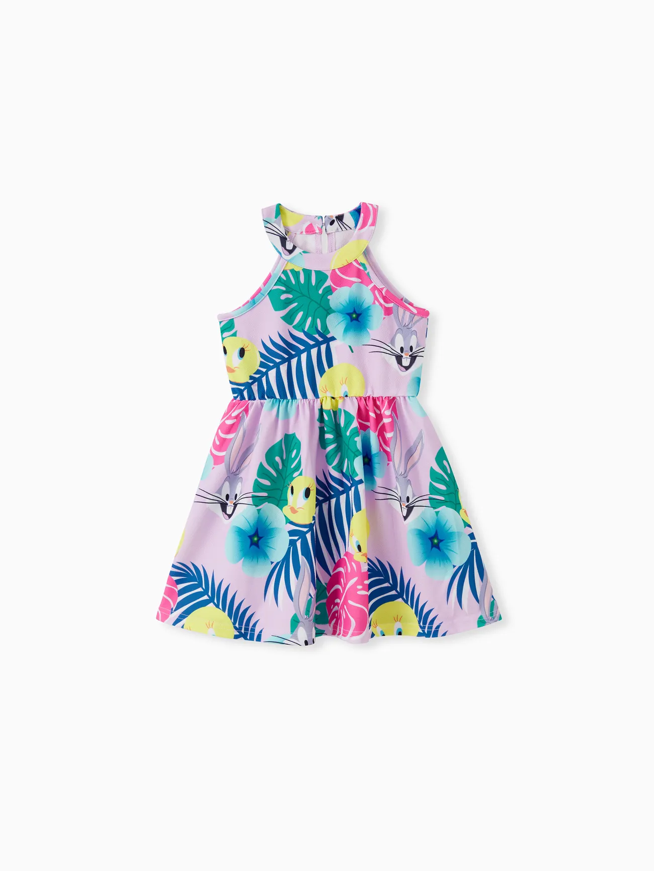 Looney Tunes Family Matching Flower Palm Leaf Character Print Onesie/Sleeveless Dress/T-shirt
Looney Tunes Family Matching Flower Palm Leaf Character Print Onesie/Sleeveless Dress/T-shirt