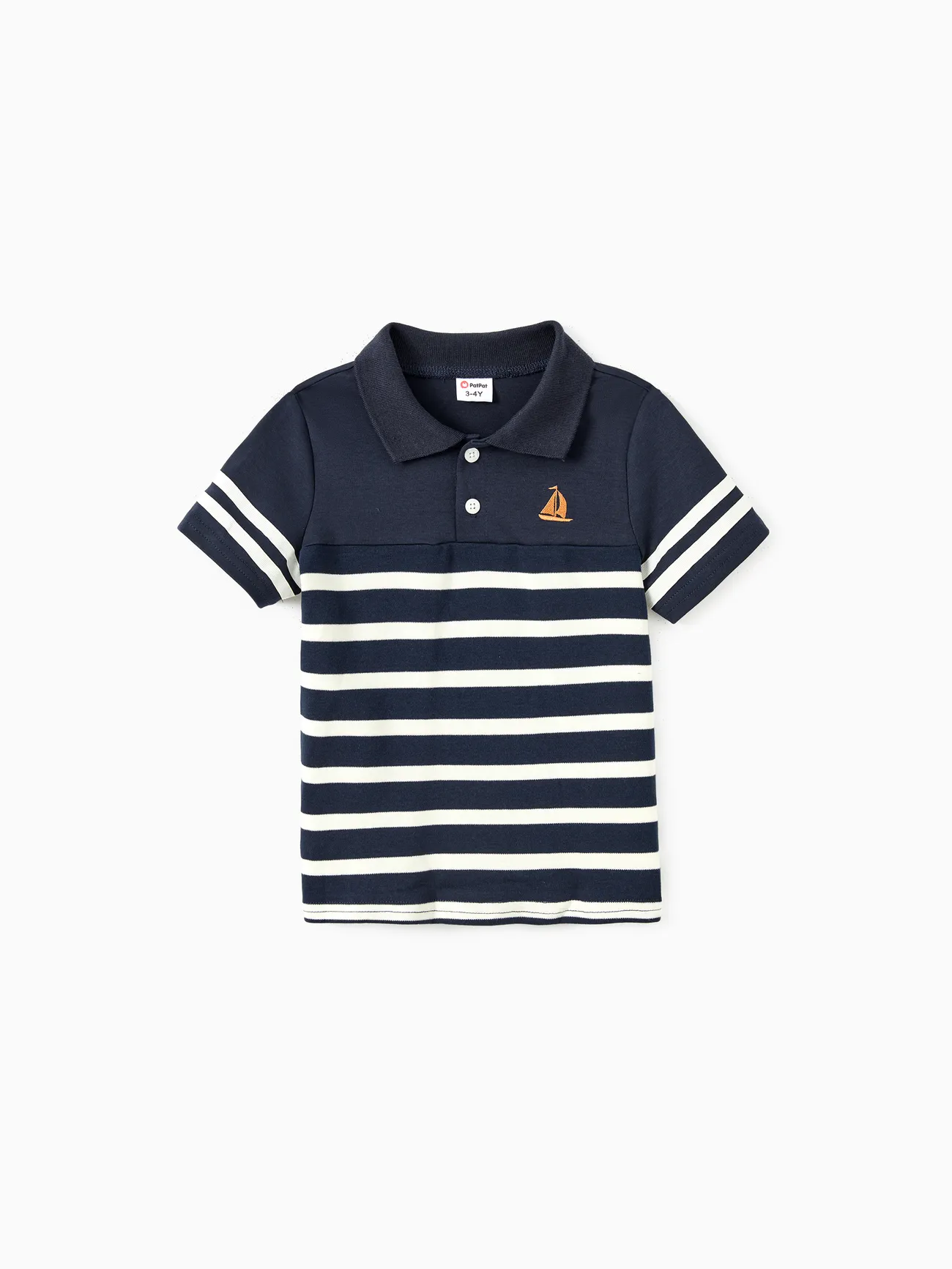 Family Matching Sets Preppy Style Cotton Striped Polo Shirt or Henley Neck Button Up H-Line Dress
Family Matching Sets Preppy Style Cotton Striped Polo Shirt or Henley Neck Button Up H-Line Dress