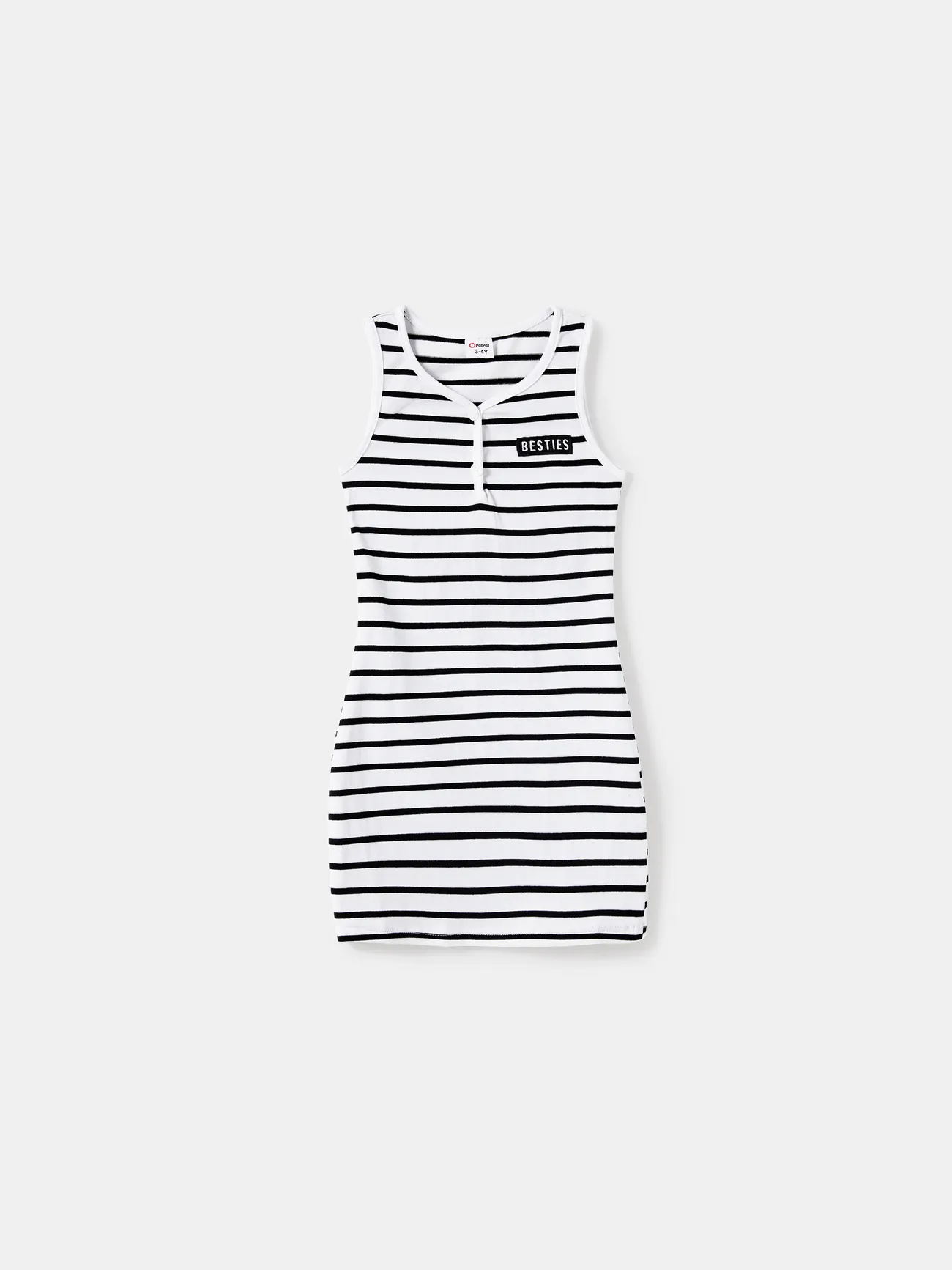 Family Matching Stripe Short Sleeves Tee and Henley Neck Stripe Sleeveless Besties Dress Sets
Family Matching Stripe Short Sleeves Tee and Henley Neck Stripe Sleeveless Besties Dress Sets