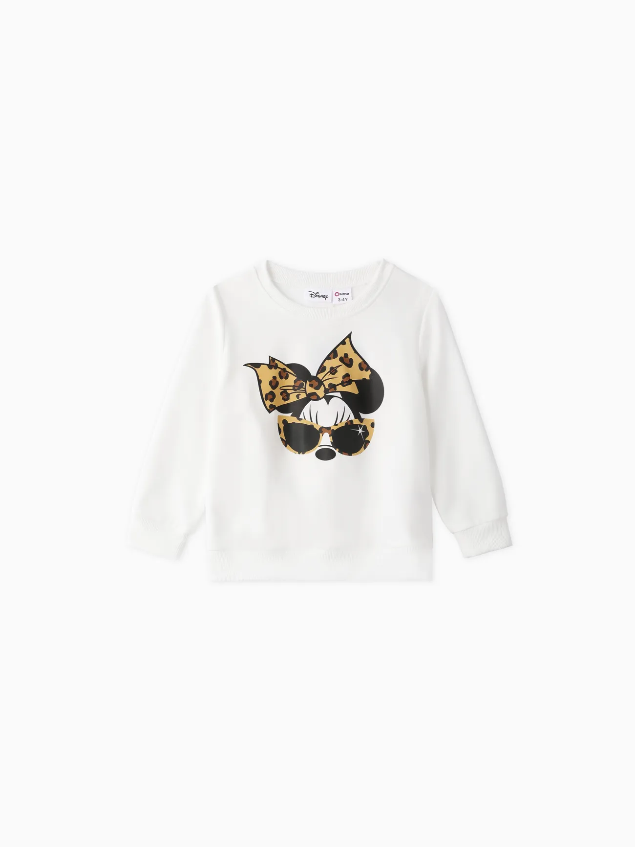 Disney Mickey and Friends Family Matching Character Print Long-sleeve White Top
Disney Mickey and Friends Family Matching Character Print Long-sleeve White Top