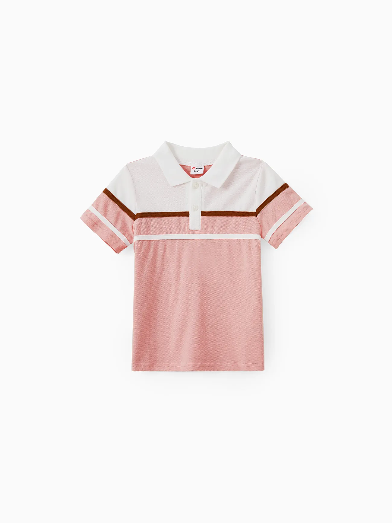 Family Matching Sets Color Block Polo Shirt or Pink Shoulder Tie Shirred Waist A-Line Dress
Family Matching Sets Color Block Polo Shirt or Pink Shoulder Tie Shirred Waist A-Line Dress