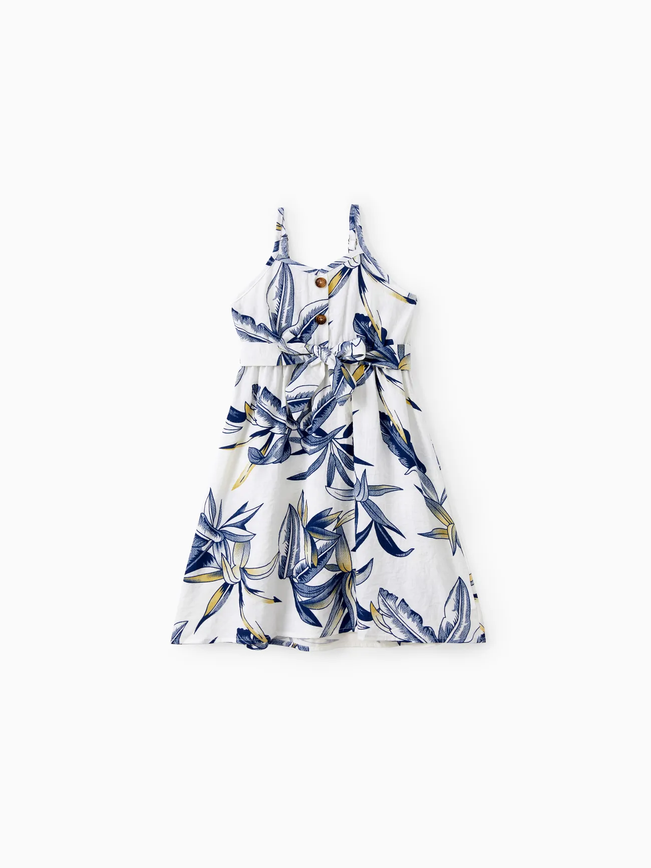 Family Matching Sets Plant Floral Shirt or Drawstring Front Halter Strap A-Line Dress
Family Matching Sets Plant Floral Shirt or Drawstring Front Halter Strap A-Line Dress