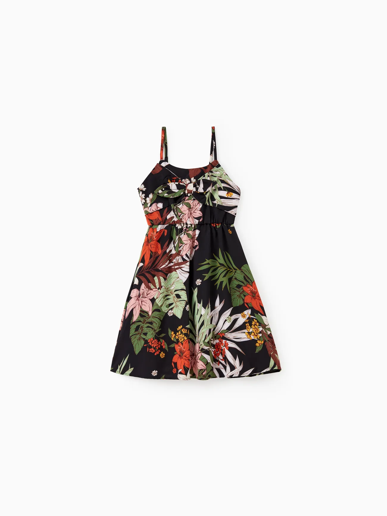 Family Matching Floral Panel Tee or Floral Patterned Button Up Tie Front Strap Dress Sets
Family Matching Floral Panel Tee or Floral Patterned Button Up Tie Front Strap Dress Sets