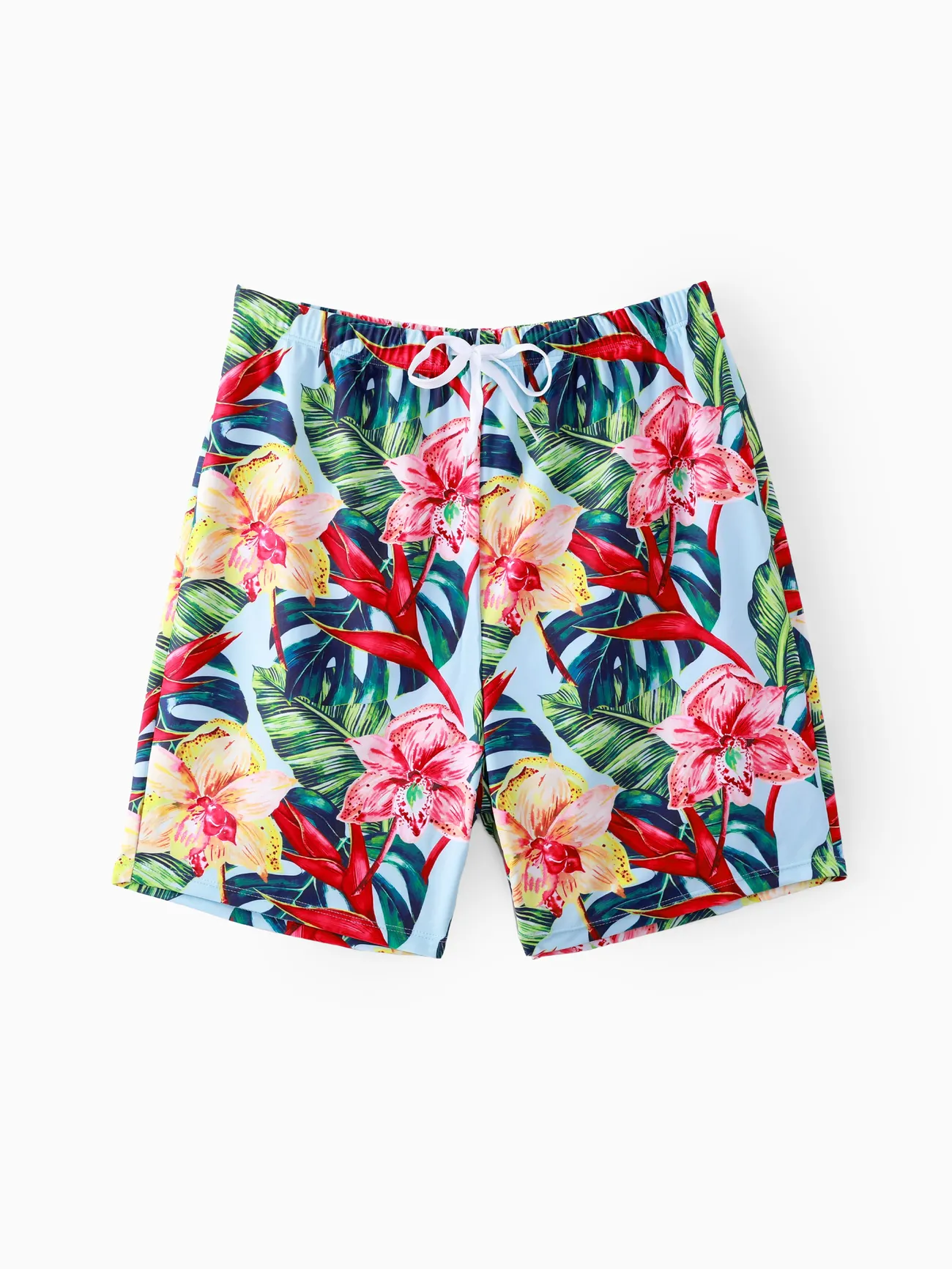 Family Matching Floral Drawstring Swim Trunks or Ruched Shell Edge Bikini with Optional Swim Cover Up
Family Matching Floral Drawstring Swim Trunks or Ruched Shell Edge Bikini with Optional Swim Cover Up