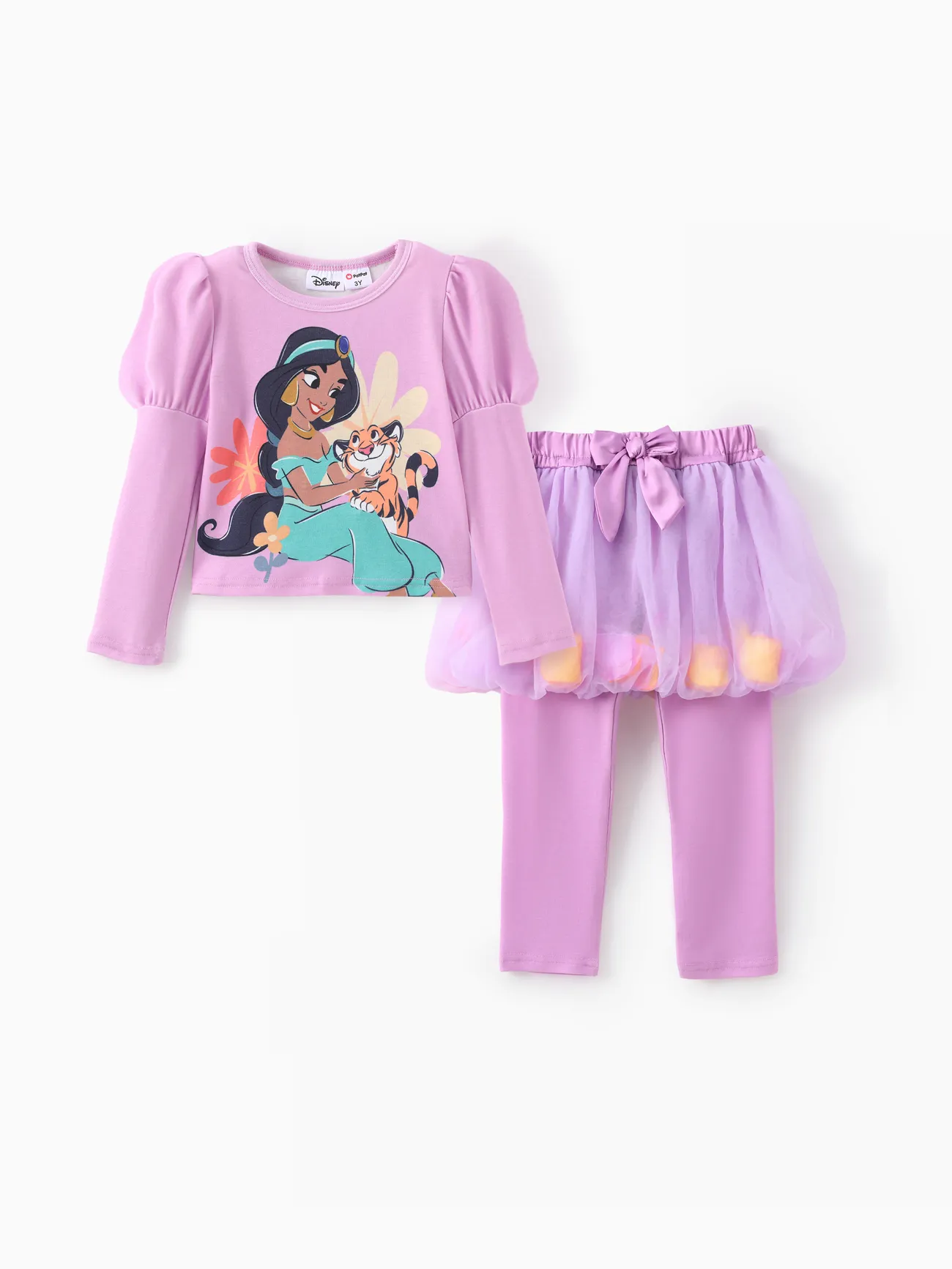 Disney Princess Toddler Girls 2pcs Naia™ Floral Puff-sleeve T-shirt with Tulle Skirt Leggings Set
Disney Princess Toddler Girls 2pcs Naia™ Floral Puff-sleeve T-shirt with Tulle Skirt Leggings Set