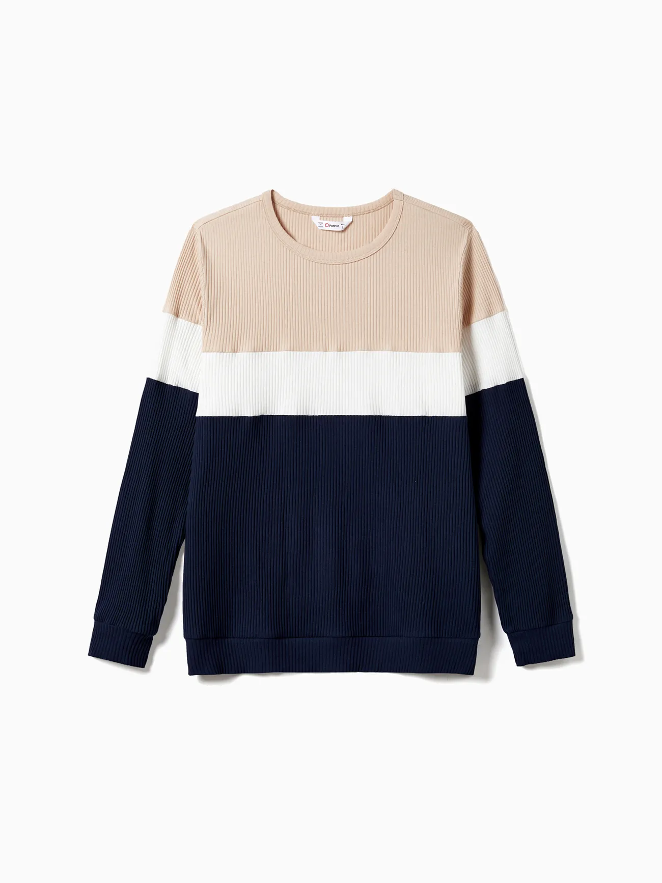 Family Matching Color-Block Knit Long-Sleeved Dresses And Tops Sets
Family Matching Color-Block Knit Long-Sleeved Dresses And Tops Sets