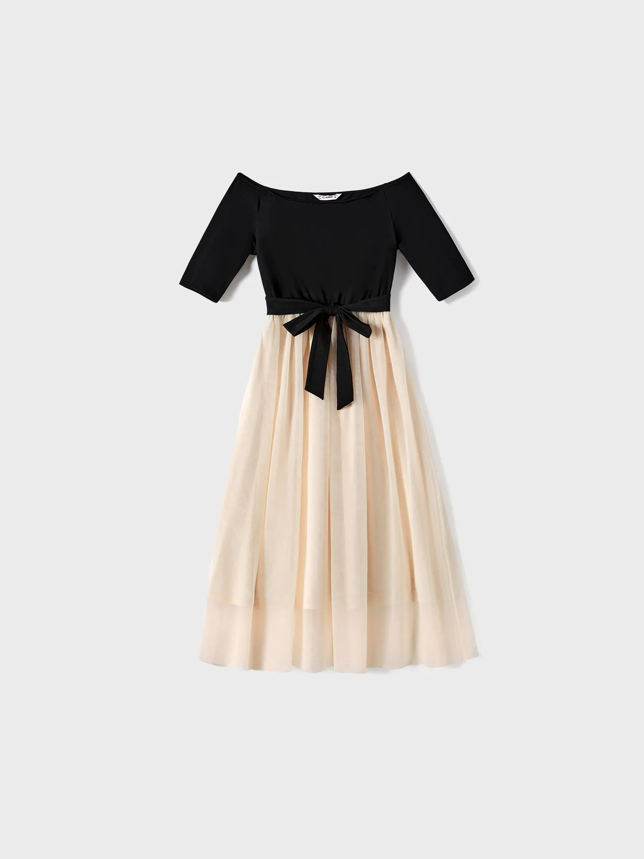 Family Matching Black-Almond Mesh Skirt and Classic Round Neck Long Sleeve Tops Sets
Family Matching Black-Almond Mesh Skirt and Classic Round Neck Long Sleeve Tops Sets