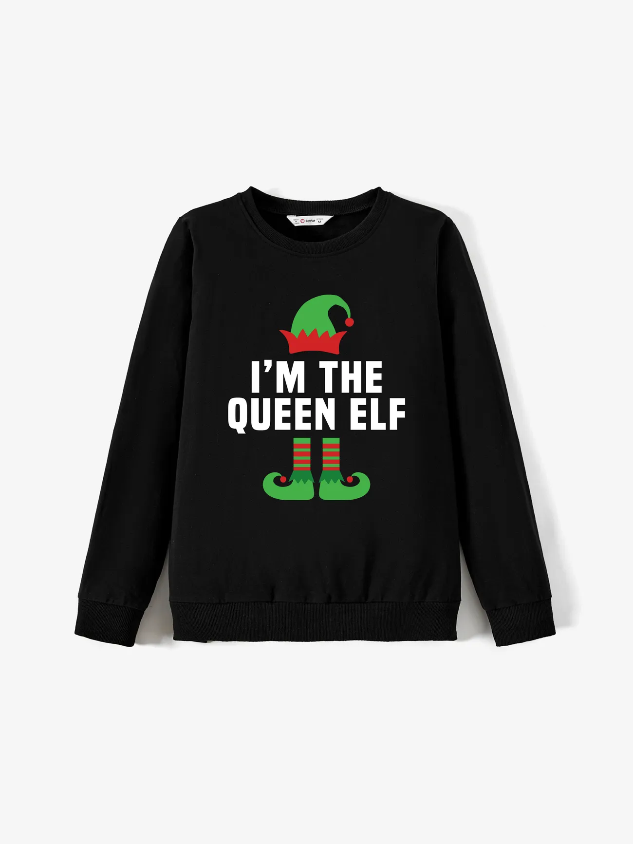 Christmas Family Matching Funny Elf Design Black Long Sleeves Tops
Christmas Family Matching Funny Elf Design Black Long Sleeves Tops