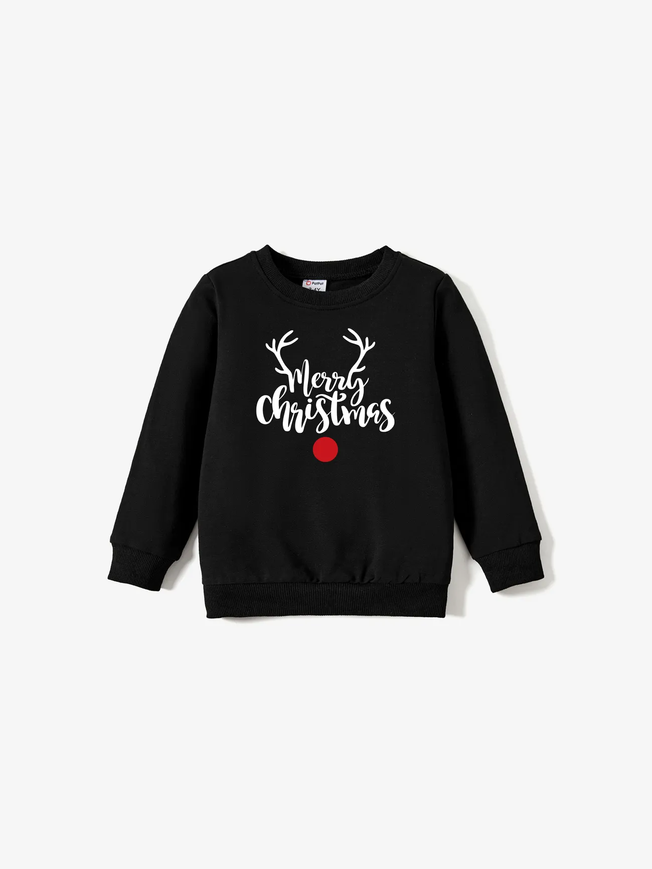 Christmas Family Matching Cotton Long Sleeves Reindeer Design Letter Print Tops in Black
Christmas Family Matching Cotton Long Sleeves Reindeer Design Letter Print Tops in Black