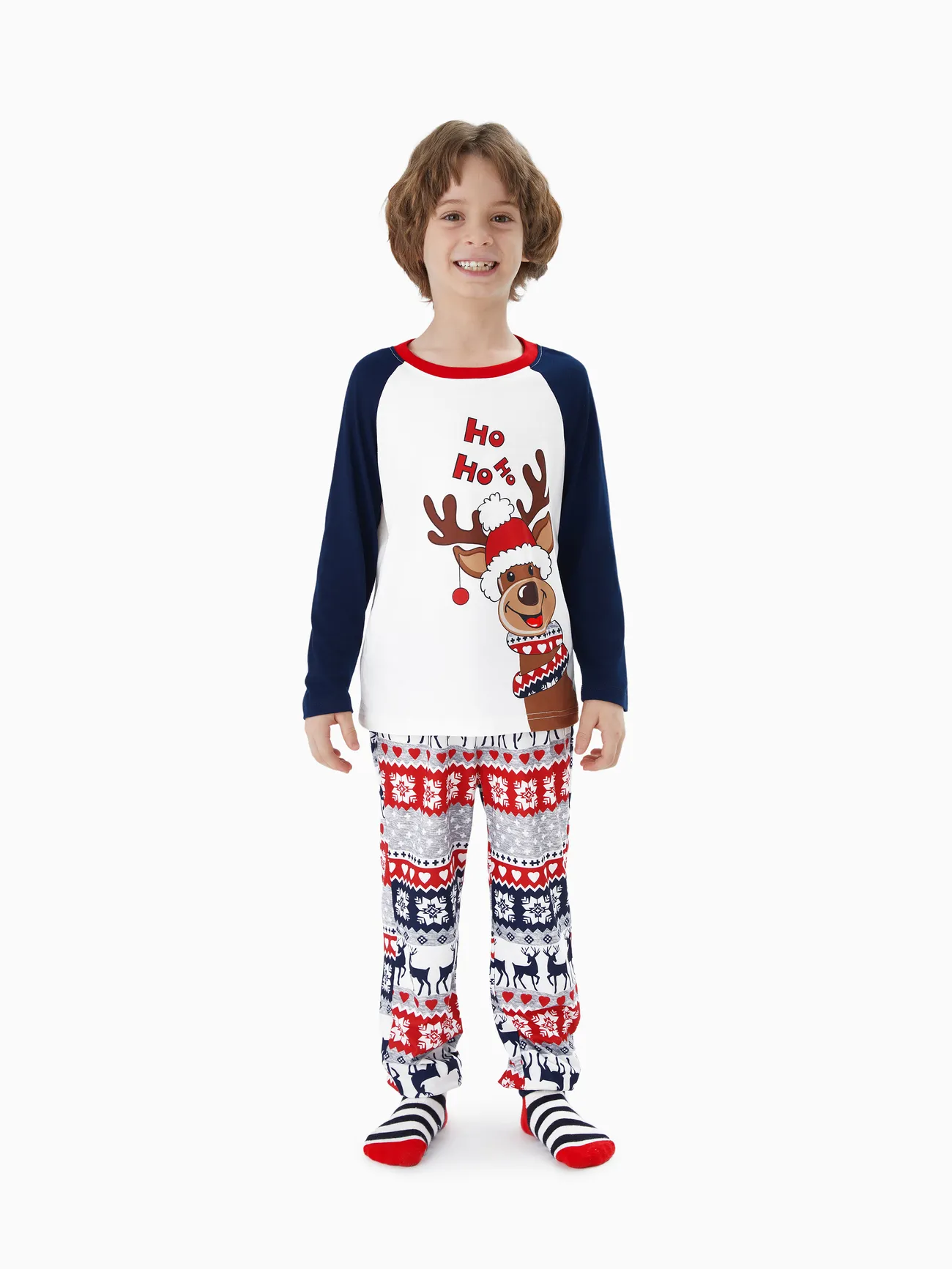 Christmas Family Matching Cute Reindeer Print Pajamas Sets
Christmas Family Matching Cute Reindeer Print Pajamas Sets