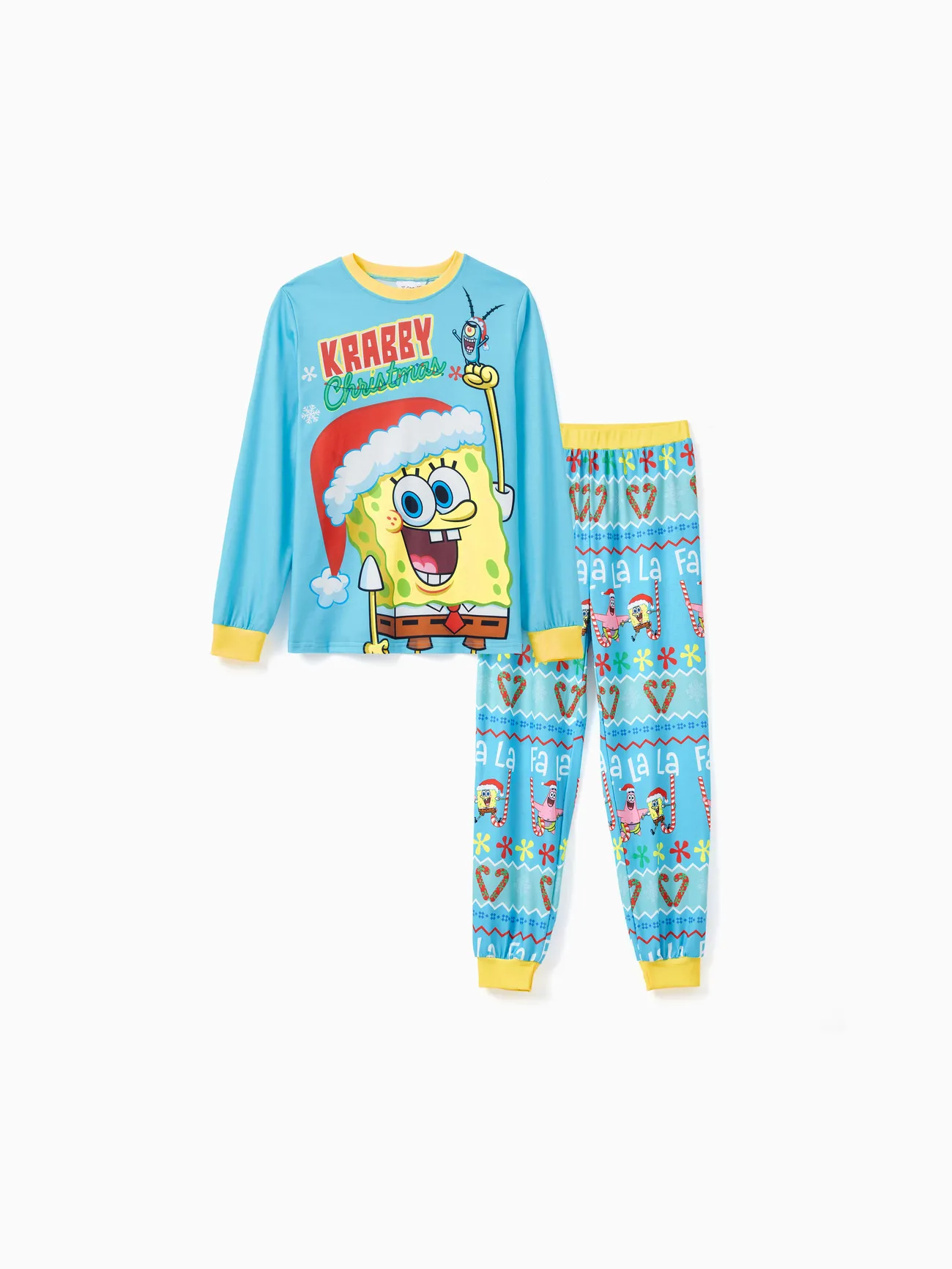 SpongeBob SquarePants Family matching Christmas Print Pajamas Set(Flame Resistant)
SpongeBob SquarePants Family matching Christmas Print Pajamas Set(Flame Resistant)