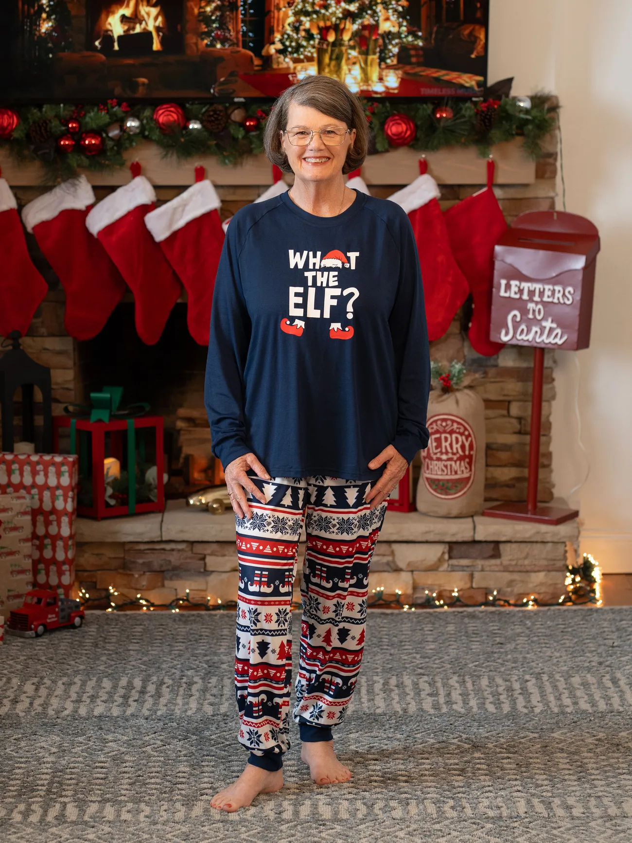 Christmas Family Matching ELF Design Pajamas Sets with Pockets and Drawstring
Christmas Family Matching ELF Design Pajamas Sets with Pockets and Drawstring