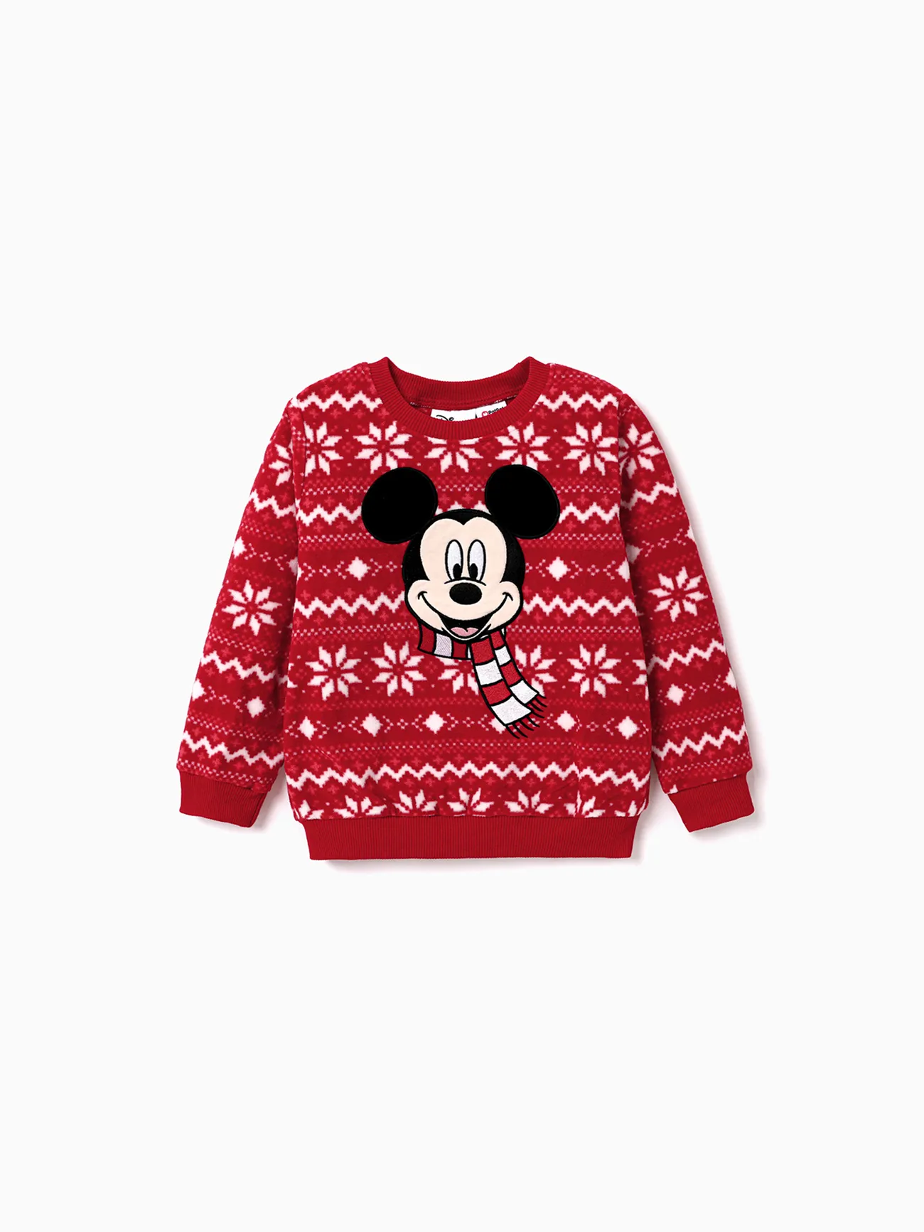 Disney Mickey and Friends Christmas Family Matching Snowflake Character Print Plush Crew Neck Sweatshirt
Disney Mickey and Friends Christmas Family Matching Snowflake Character Print Plush Crew Neck Sweatshirt