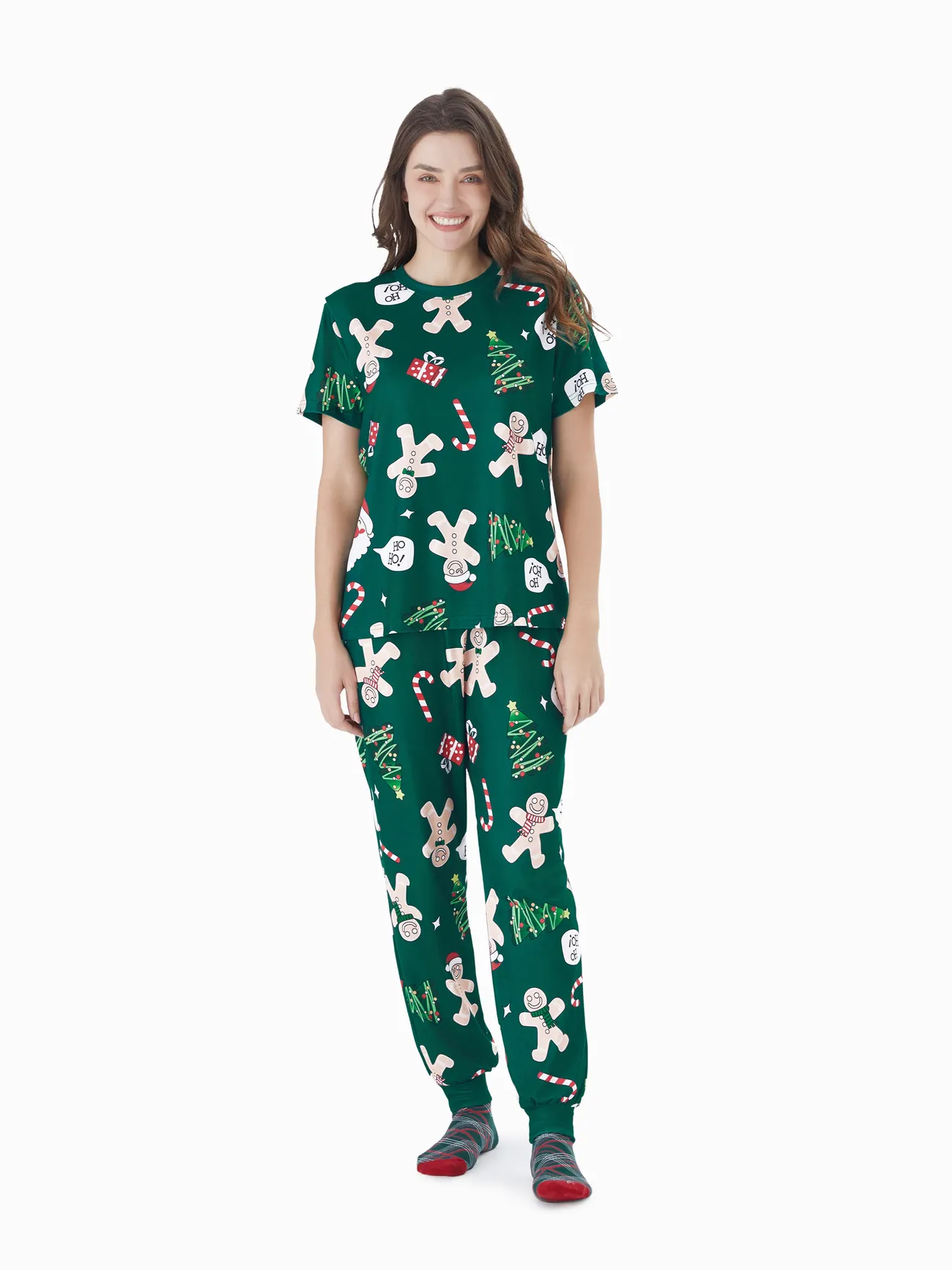 Christmas Family Matching Theme Print Short-sleeve Pajamas Sets
Christmas Family Matching Theme Print Short-sleeve Pajamas Sets