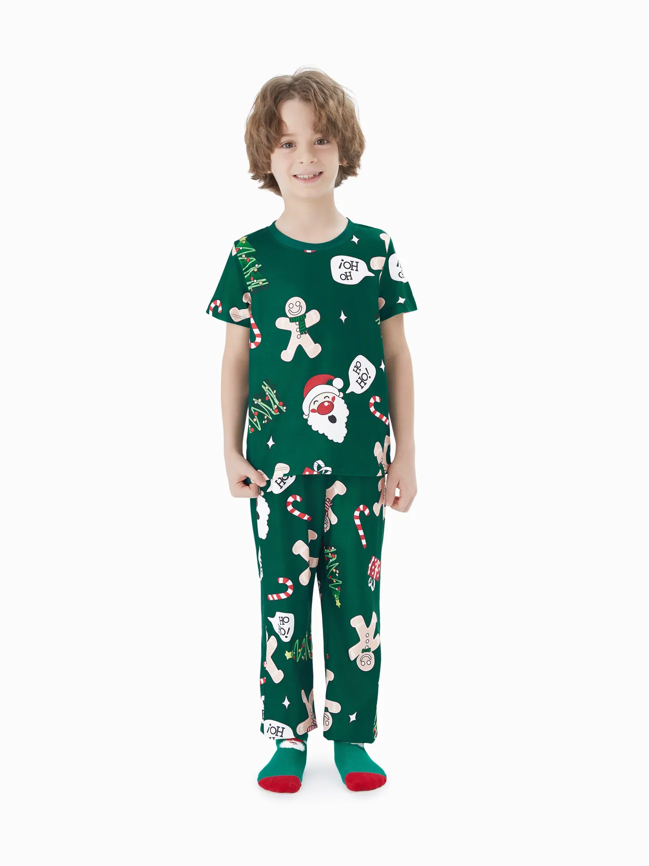 Christmas Family Matching Theme Print Short-sleeve Pajamas Sets
Christmas Family Matching Theme Print Short-sleeve Pajamas Sets