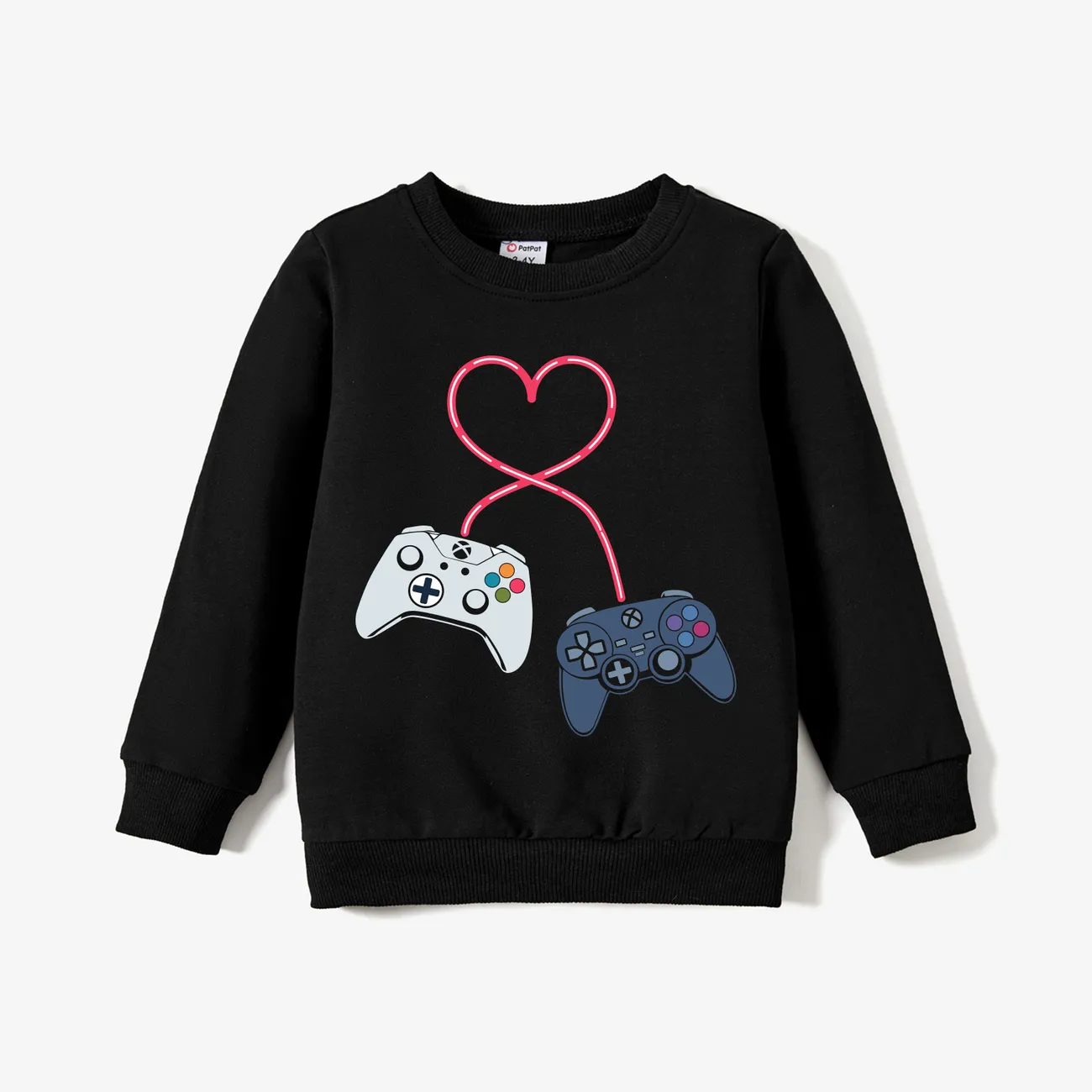 Valentine's Day Toddler/Kid Boy 95% Cotton Game Console Print Pullover Sweatshirt
Valentine's Day Toddler/Kid Boy 95% Cotton Game Console Print Pullover Sweatshirt