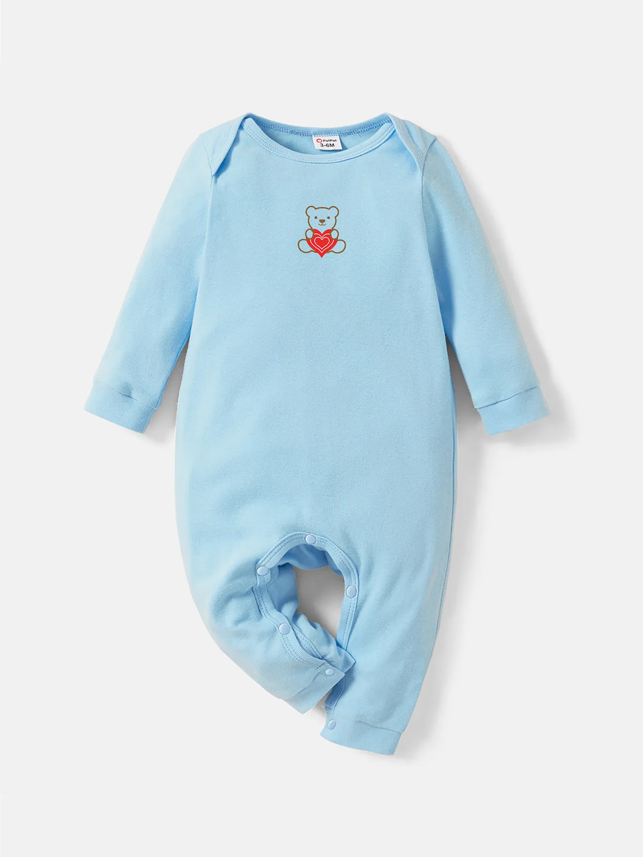 Baby Boy Cotton Bear Temp-Sensing Print Jumpsuit
Baby Boy Cotton Bear Temp-Sensing Print Jumpsuit