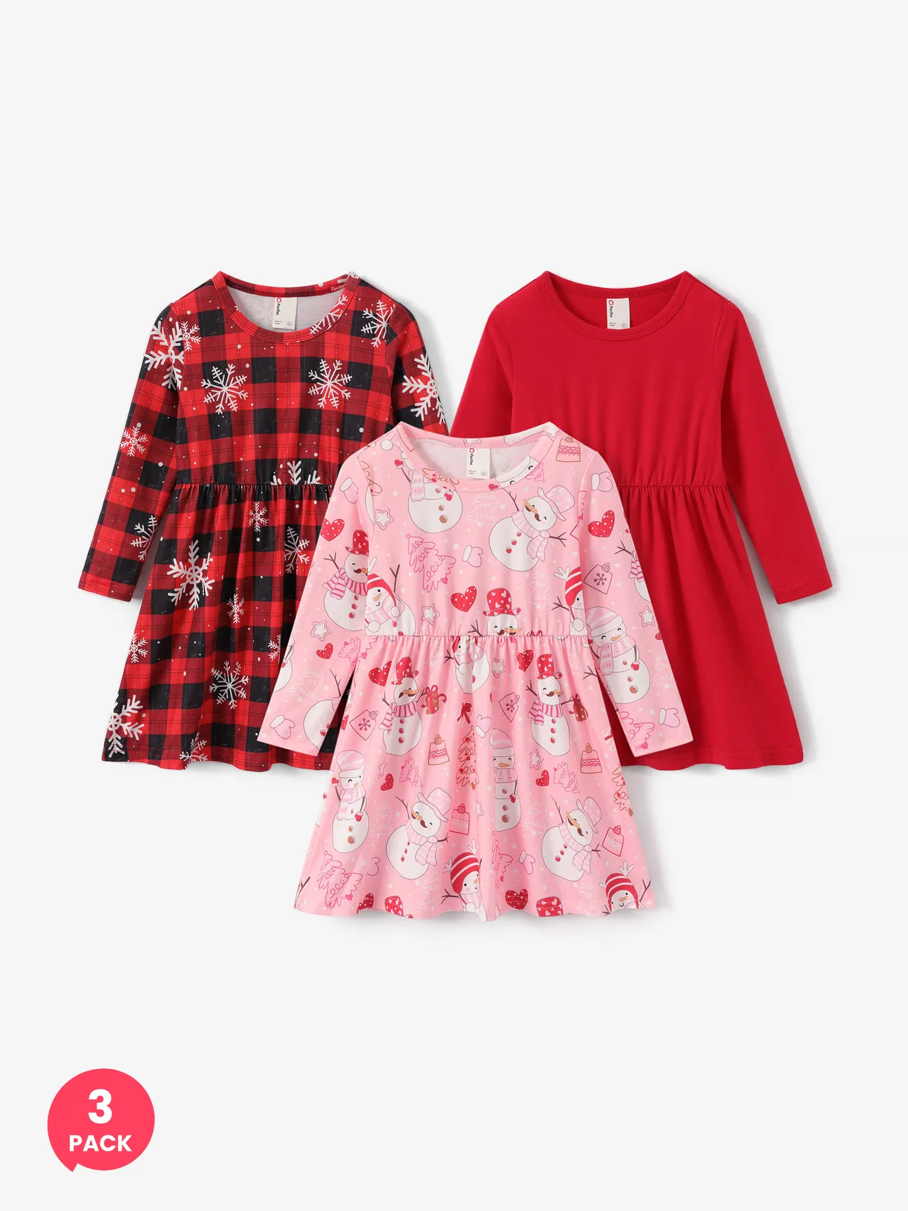 3pcs Toddler/Kid Girl Christmas Childlike Dress
3pcs Toddler/Kid Girl Christmas Childlike Dress