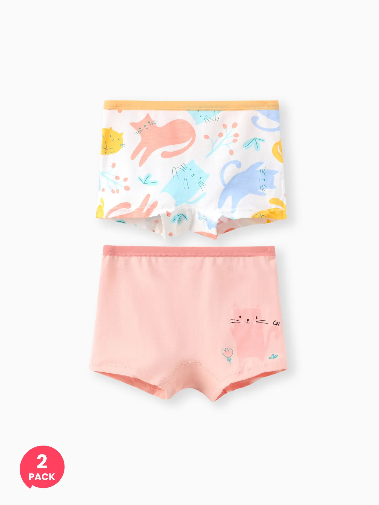 2-Pack Toddler/Kid Girl Animal-themed Cotton Fabric Stitching Underwear
2-Pack Toddler/Kid Girl Animal-themed Cotton Fabric Stitching Underwear