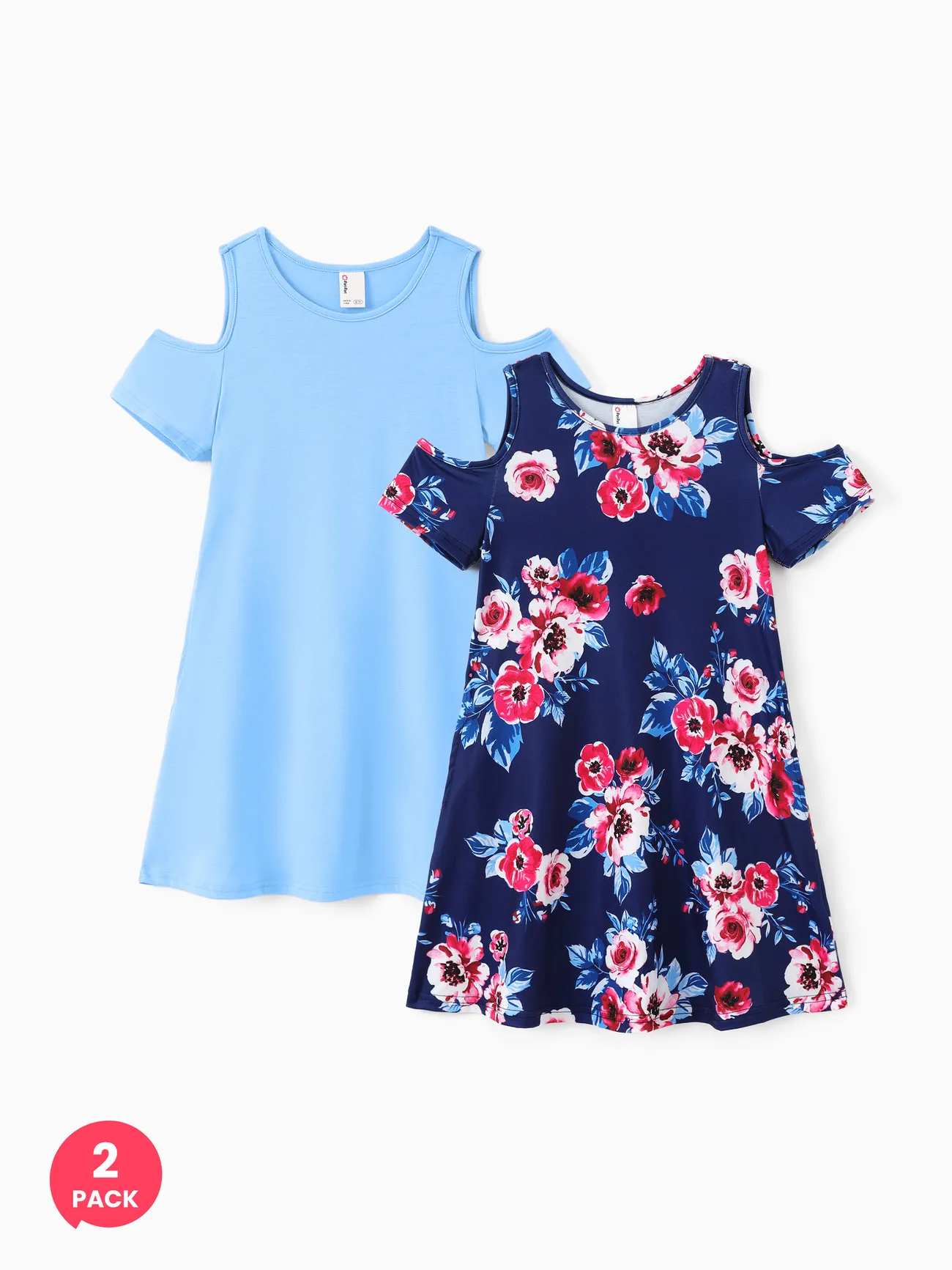 2pcs Kid Girl Floral & Solid Hollow-out Casual Dresses
2pcs Kid Girl Floral & Solid Hollow-out Casual Dresses