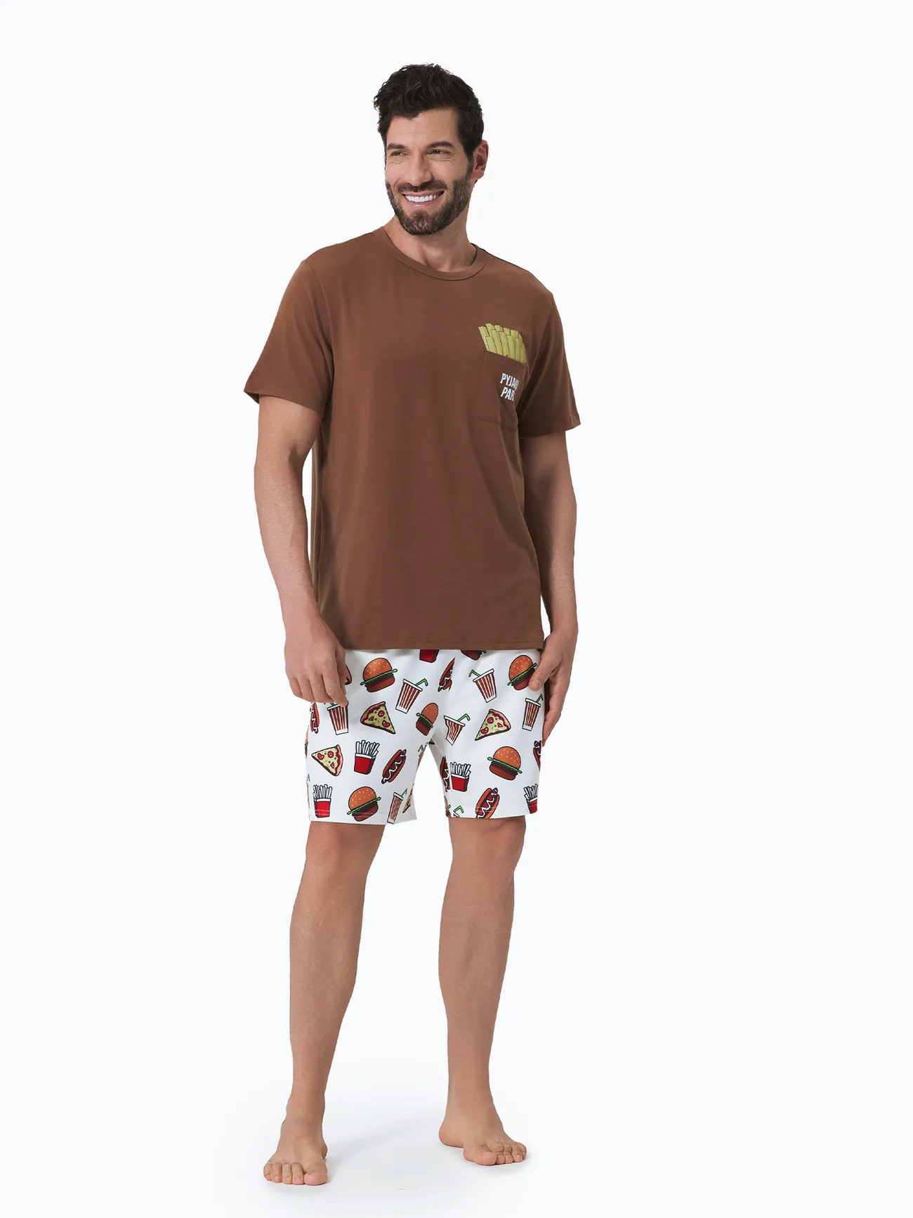 Family Matching Junk Food Pattern Short-sleeve Pajamas Set
Family Matching Junk Food Pattern Short-sleeve Pajamas Set