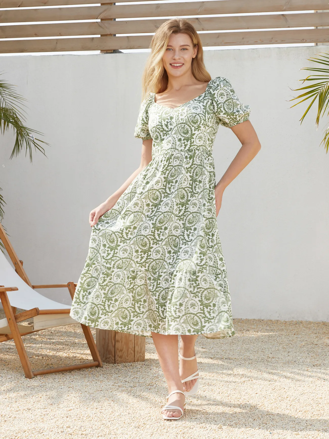 Family Matching Green Set Colorblock Short-sleeve Top or Floral Dress
Family Matching Green Set Colorblock Short-sleeve Top or Floral Dress