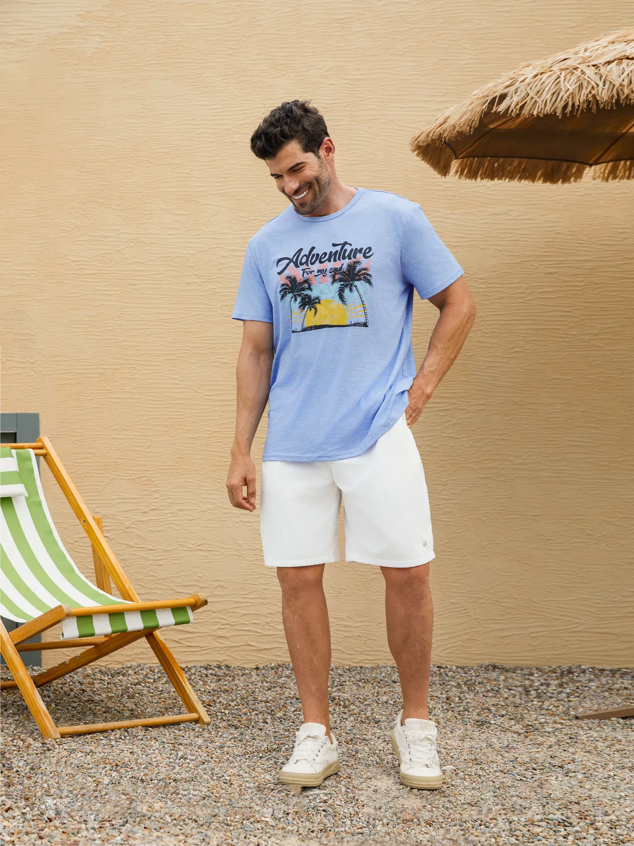 Family Matching Sets Coconut Tree and Sun Pattern Adventure Print Graphic Tee or Twist Knot Side Strap Dress
Family Matching Sets Coconut Tree and Sun Pattern Adventure Print Graphic Tee or Twist Knot Side Strap Dress