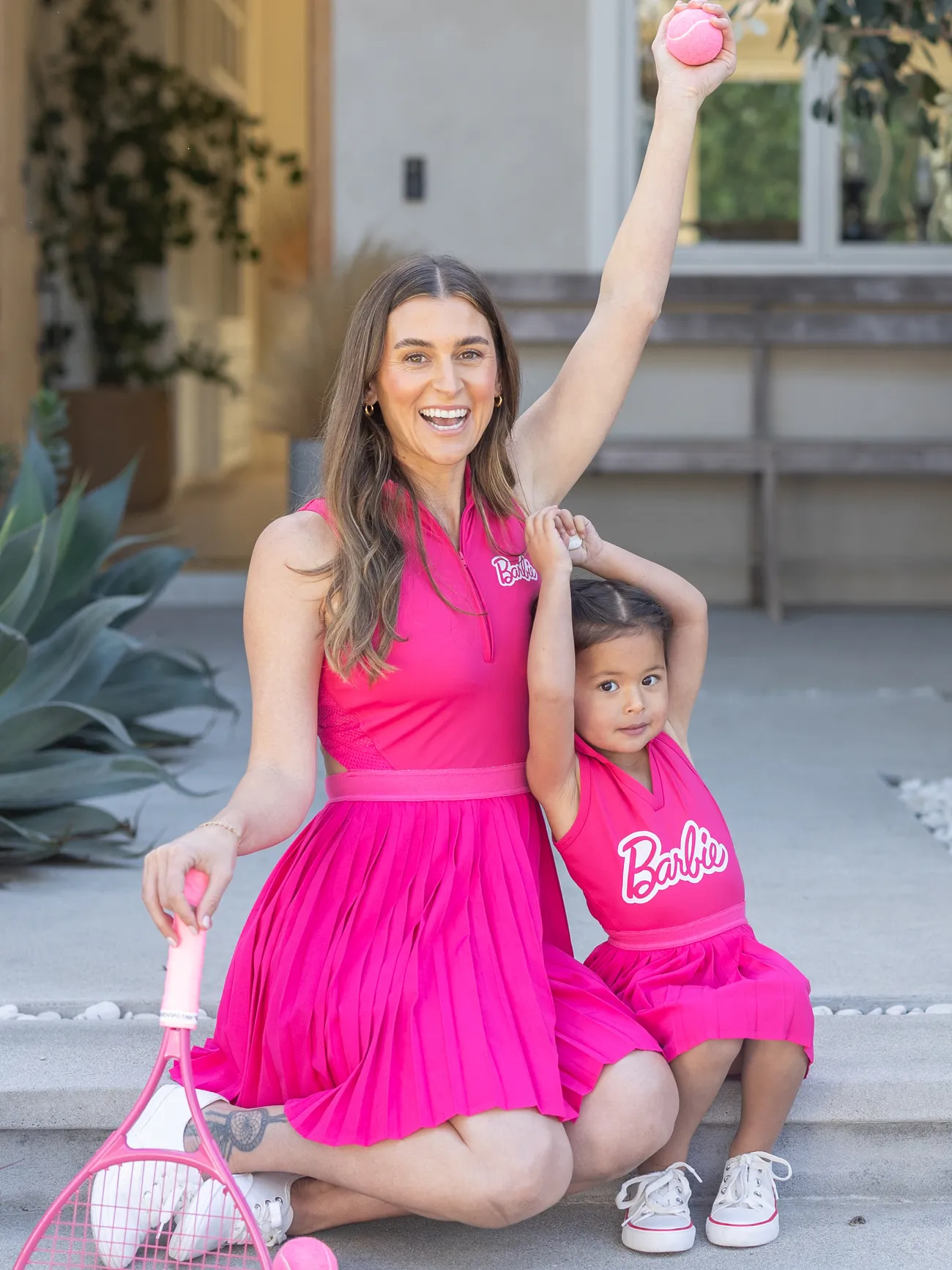 Barbie Mommy and me 1pc Polo Sporty Sleeveless Dress
Barbie Mommy and me 1pc Polo Sporty Sleeveless Dress