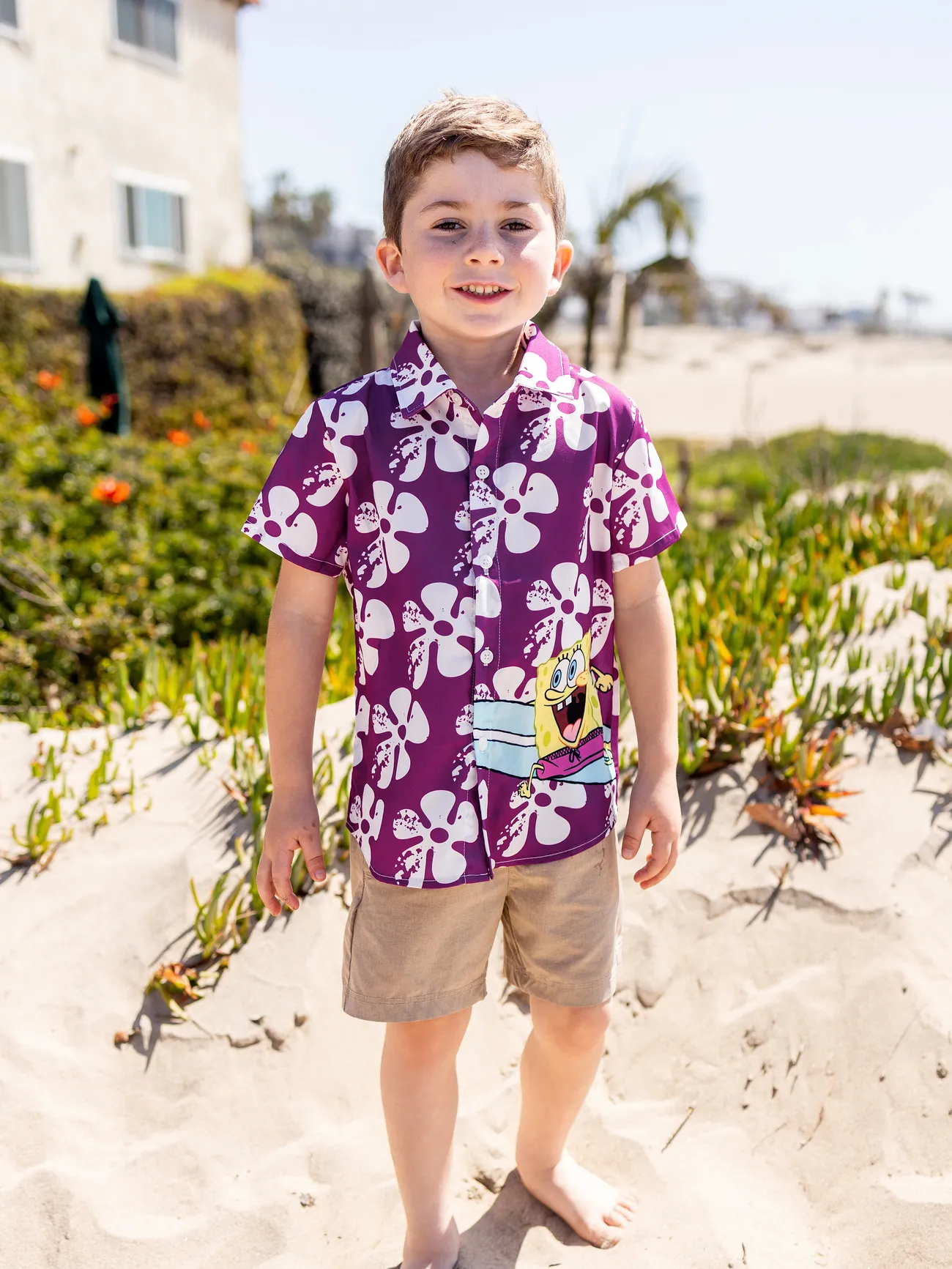 SpongeBob SquarePants Family matching Hawaii Style Floral Print Dresses/Jumpsuit/Shirt
SpongeBob SquarePants Family matching Hawaii Style Floral Print Dresses/Jumpsuit/Shirt