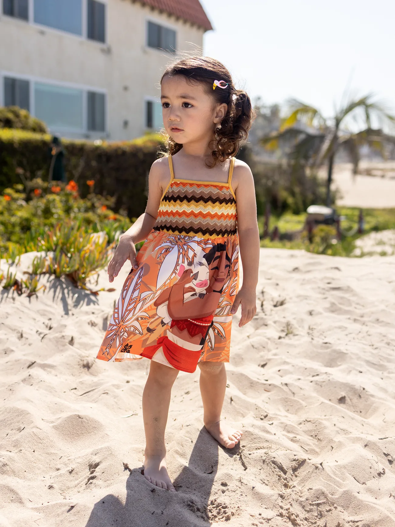 Disney Princess Family Matching Moana Palm Leaf Tropical Crochet Sleeveless Dress/Shirt 
Disney Princess Family Matching Moana Palm Leaf Tropical Crochet Sleeveless Dress/Shirt