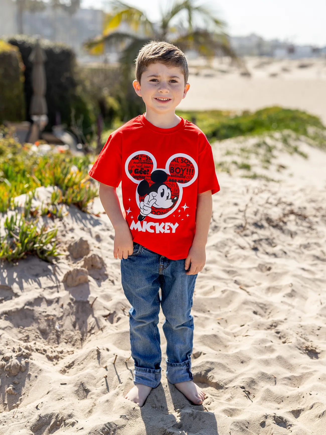Disney Mickey and Friends Family matching 1pc Mickey Mouse Graffiti Cotton T-shirt or Colorblock Dress or Naia™ Allover Romper
Disney Mickey and Friends Family matching 1pc Mickey Mouse Graffiti Cotton T-shirt or Colorblock Dress or Naia™ Allover Romper