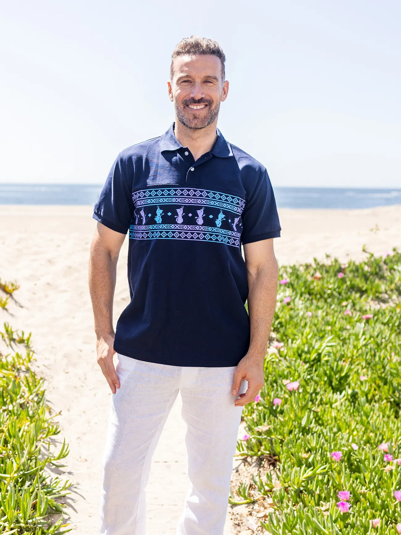 Disney Frozen Family Matching Elsa Anna Olaf Print Puff-sleeve Dress/ Polo Shirt
Disney Frozen Family Matching Elsa Anna Olaf Print Puff-sleeve Dress/ Polo Shirt