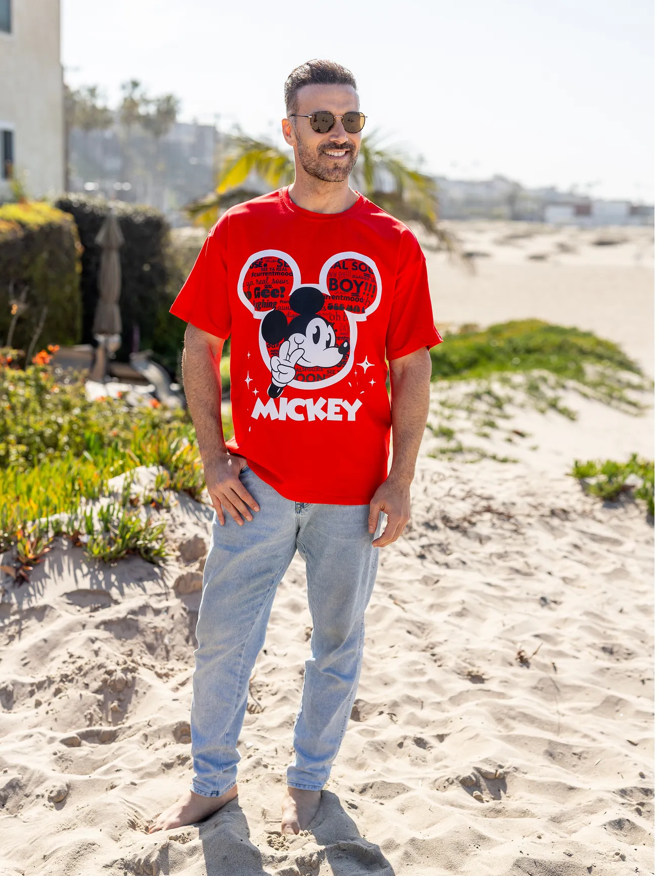Disney Mickey and Friends Family matching 1pc Mickey Mouse Graffiti Cotton T-shirt or Colorblock Dress or Naia™ Allover Romper
Disney Mickey and Friends Family matching 1pc Mickey Mouse Graffiti Cotton T-shirt or Colorblock Dress or Naia™ Allover Romper