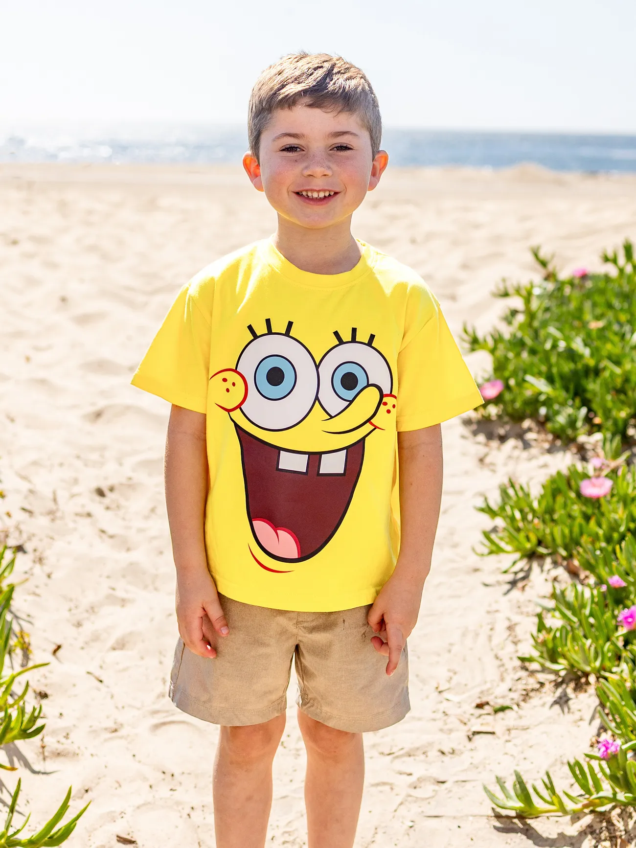 SpongeBob SquarePants Toddler/Kid Boy/Girl 1pc Cotton Short-sleeve Top
SpongeBob SquarePants Toddler/Kid Boy/Girl 1pc Cotton Short-sleeve Top