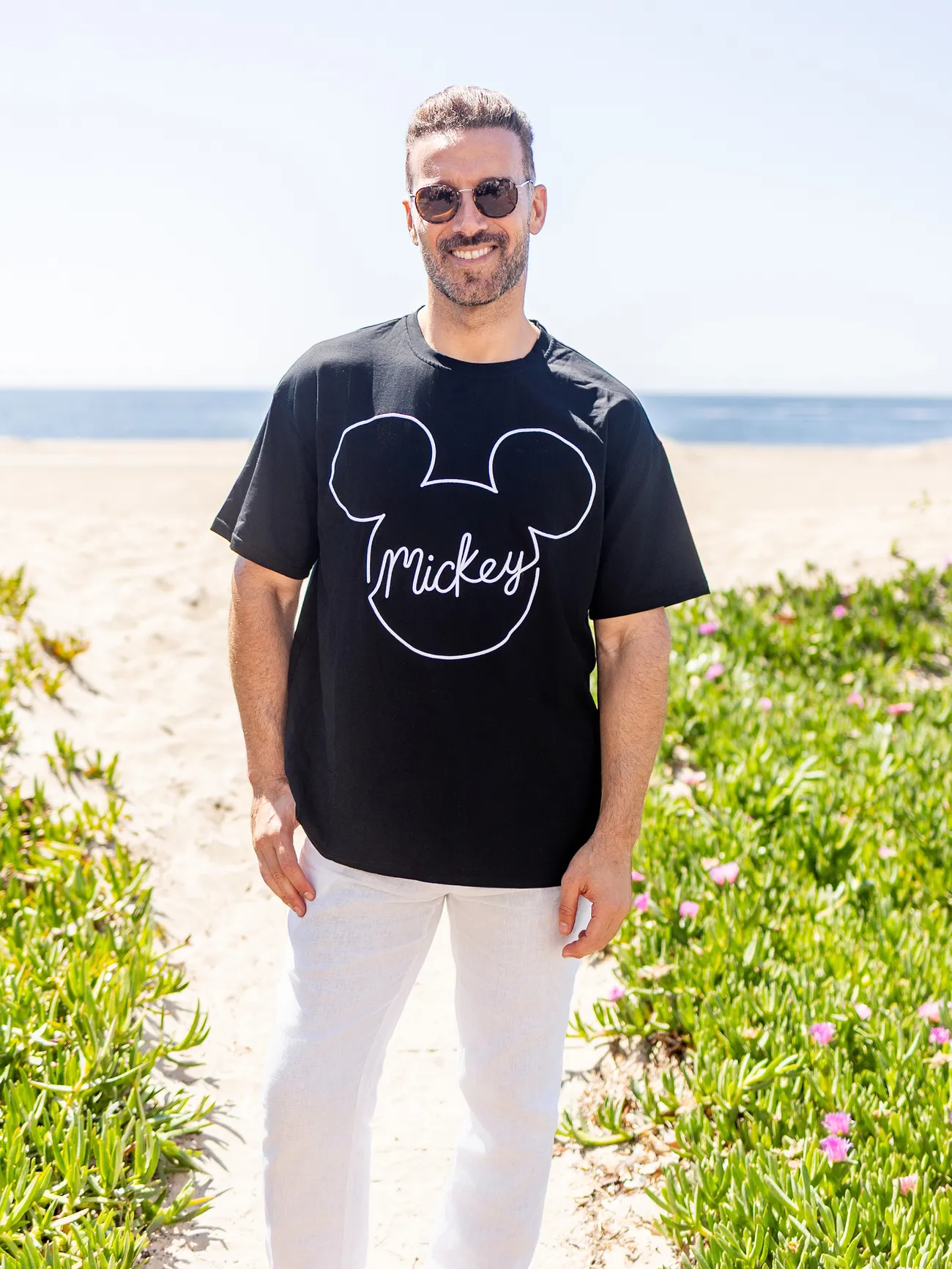 Disney Mickey and Friends Family matching 1pc Mickey Mouse Allover Print Sporty Dress/Cotton Top /Romper Expression Casual Suits Family Set 3pcs Cotton Unisex
Disney Mickey and Friends Family matching 1pc Mickey Mouse Allover Print Sporty Dress/Cotton Top /Romper Expression Casual Suits Family Set 3pcs Cotton Unisex