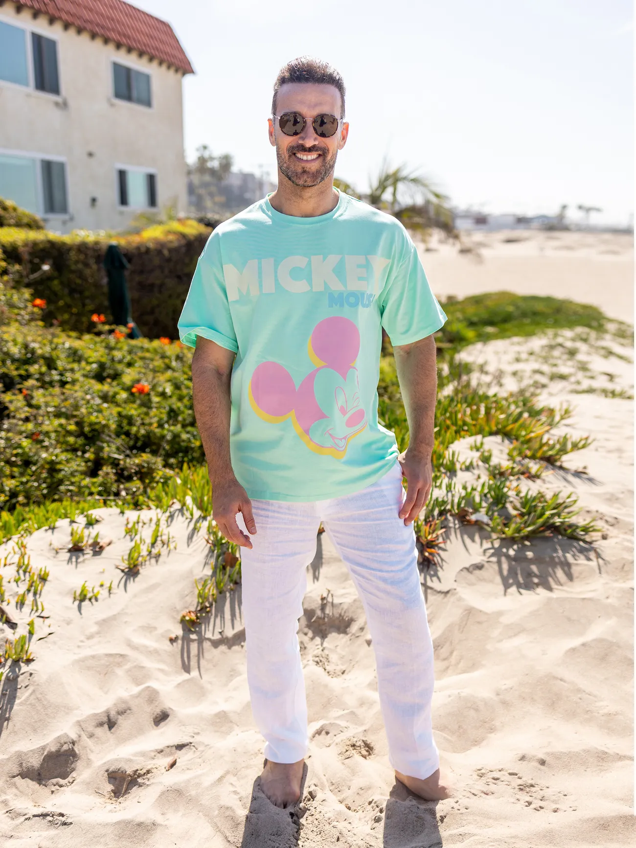 Disney Mickey and Friends Family Matching Cotton Mickey Minnie Print Short-sleeves Top
Disney Mickey and Friends Family Matching Cotton Mickey Minnie Print Short-sleeves Top