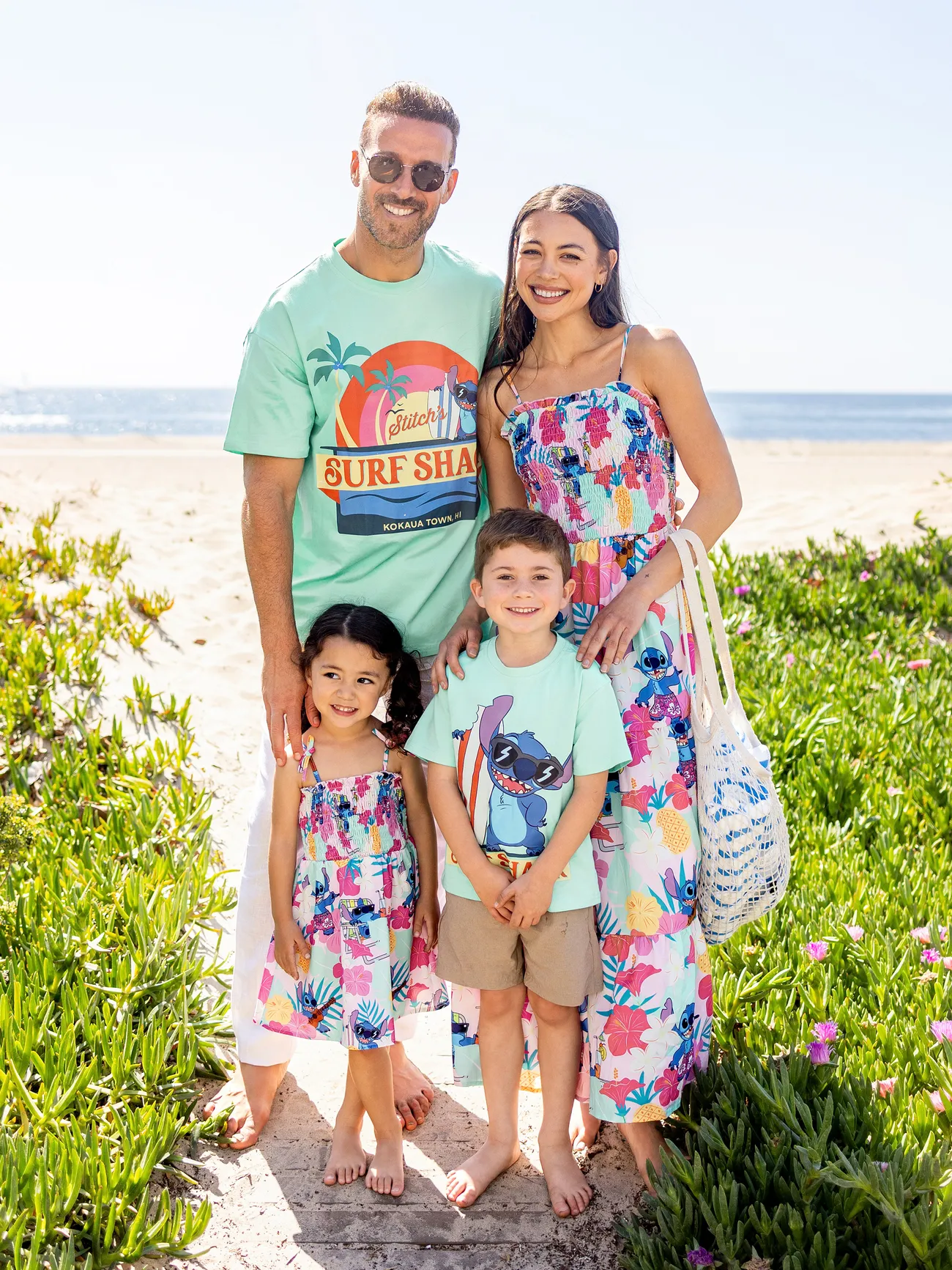 Disney Stitch Family matching Tropical Floral Print Smocked Camisole Dresses/ Cotton Top
Disney Stitch Family matching Tropical Floral Print Smocked Camisole Dresses/ Cotton Top