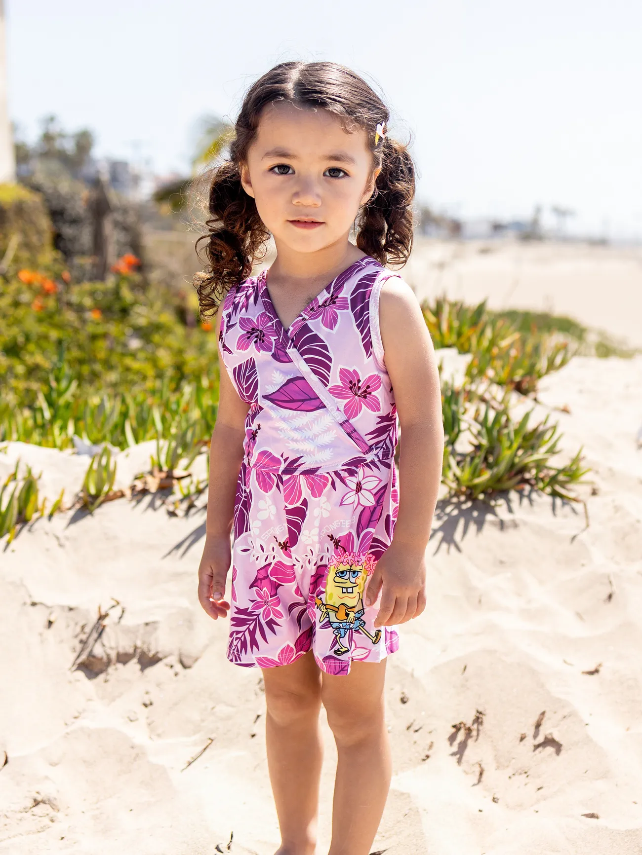 SpongeBob SquarePants Family matching Hawaii Style Floral Print Dresses/Jumpsuit/Shirt
SpongeBob SquarePants Family matching Hawaii Style Floral Print Dresses/Jumpsuit/Shirt