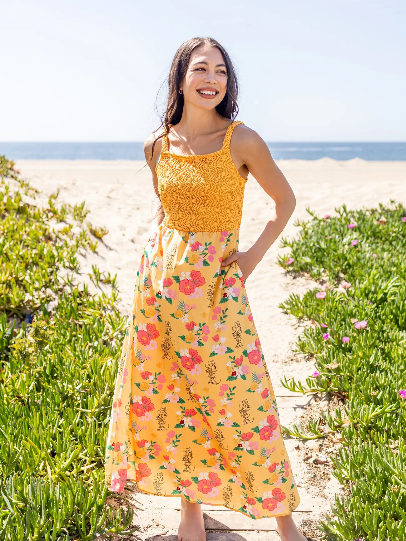 Disney Mickey and Friends Family Matching Floral Crochet Dress/Shirt
Disney Mickey and Friends Family Matching Floral Crochet Dress/Shirt