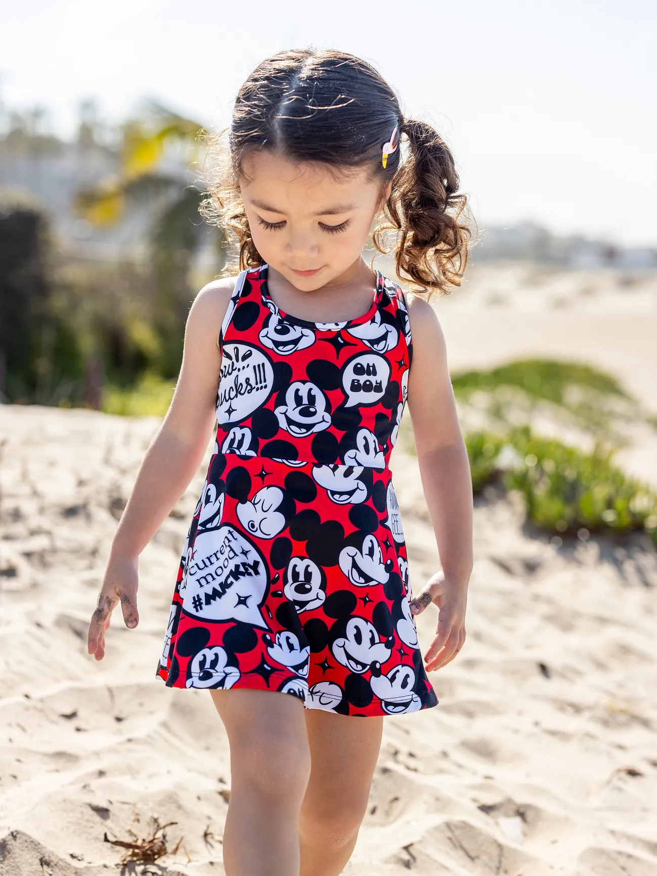 Disney Mickey and Friends Family matching 1pc Mickey Mouse Graffiti Cotton T-shirt or Colorblock Dress or Naia™ Allover Romper
Disney Mickey and Friends Family matching 1pc Mickey Mouse Graffiti Cotton T-shirt or Colorblock Dress or Naia™ Allover Romper