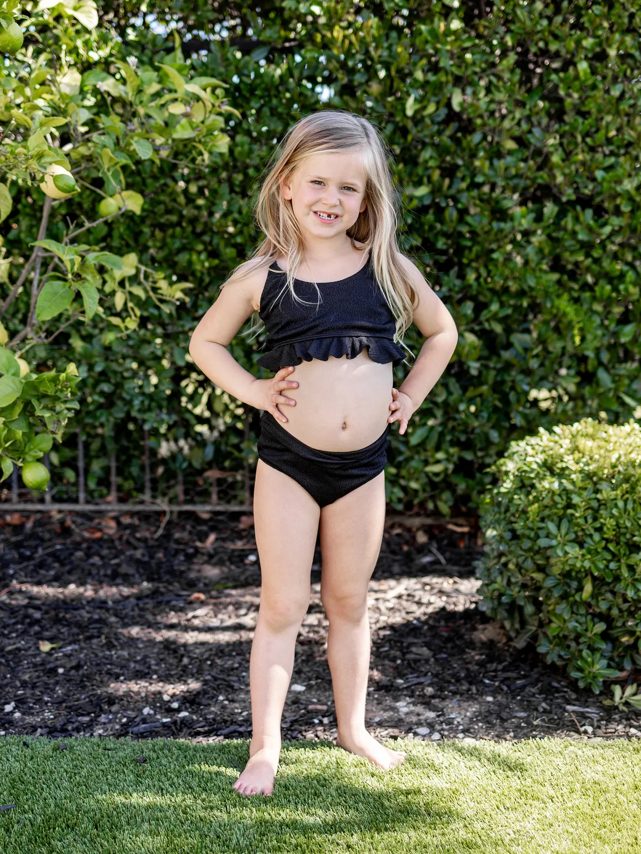 Family Matching Black Stripe Swim Trunks or 2-piece Strap Off Shoulder Swimsuit
Family Matching Black Stripe Swim Trunks or 2-piece Strap Off Shoulder Swimsuit