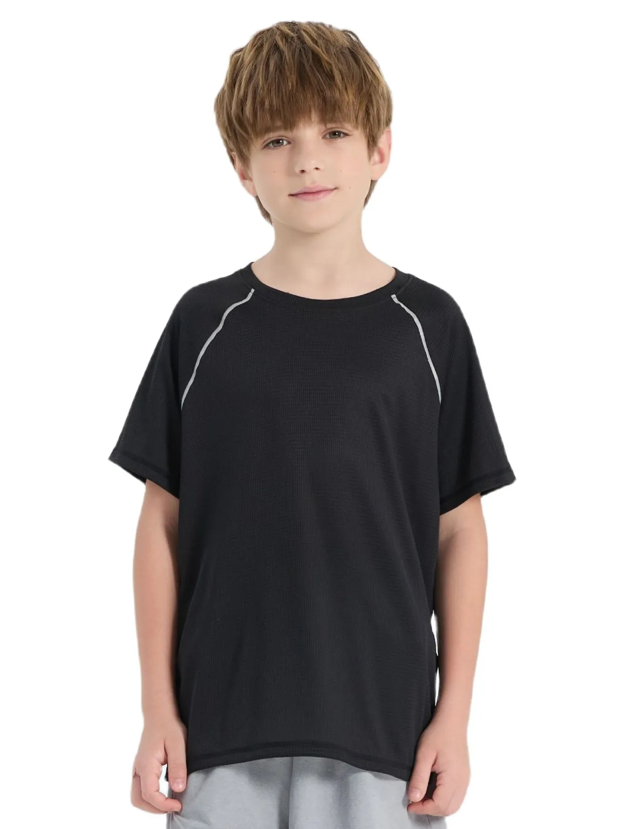 PatPat Lightflow™ Activewear Kid Boy Athletic Breathable Air-Grid Ultra Lightweight Short Sleeve T-Shirt
PatPat Lightflow™ Activewear Kid Boy Athletic Breathable Air-Grid Ultra Lightweight Short Sleeve T-Shirt