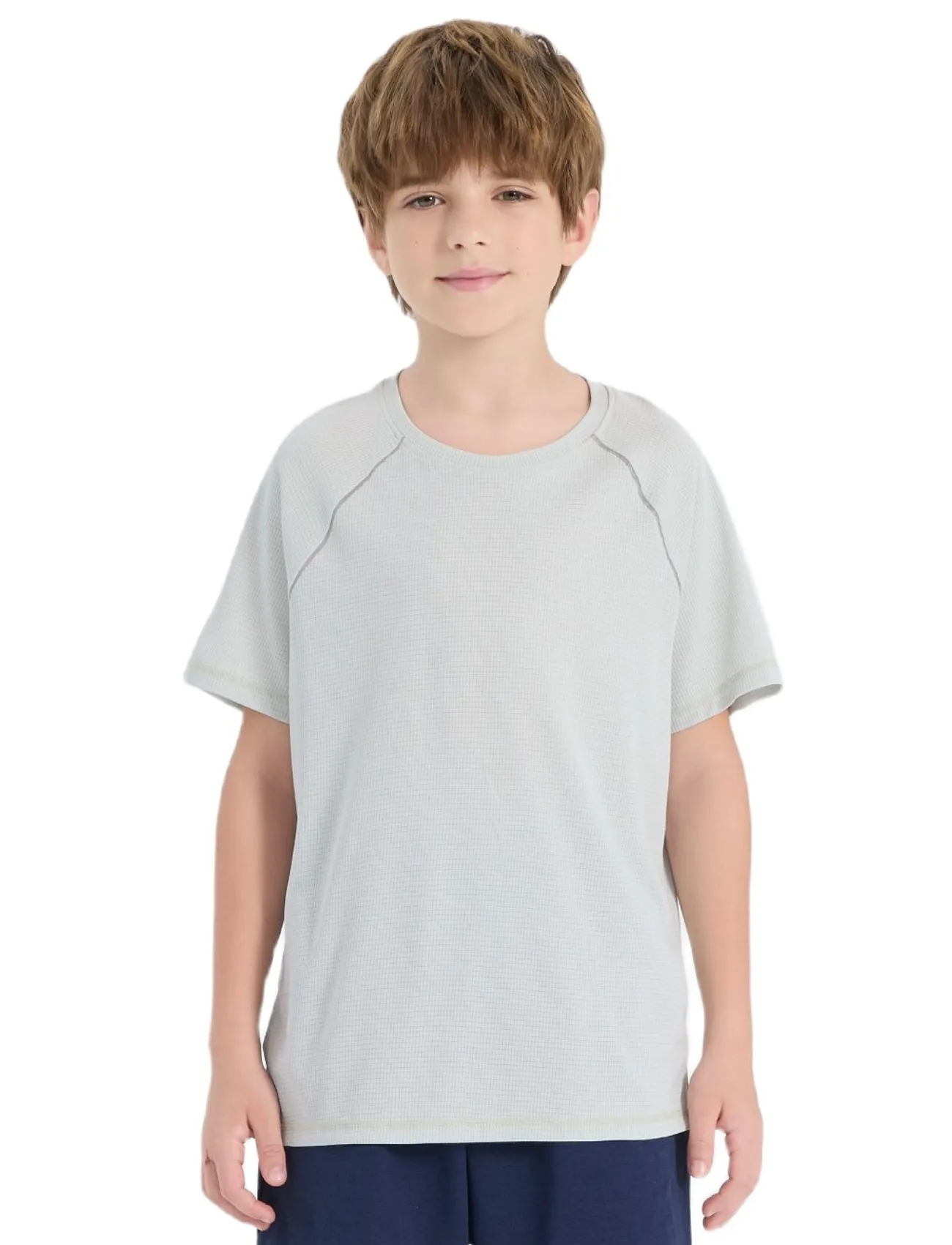 PatPat Lightflow™ Activewear Kid Boy Athletic Breathable Air-Grid Ultra Lightweight Short Sleeve T-Shirt
PatPat Lightflow™ Activewear Kid Boy Athletic Breathable Air-Grid Ultra Lightweight Short Sleeve T-Shirt