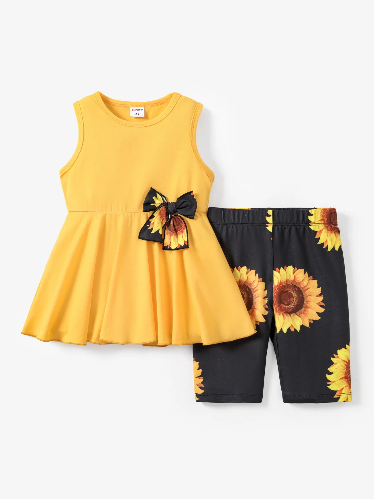 2-Piece Toddler/Kid Girl Sporty Tee and Leggings Set