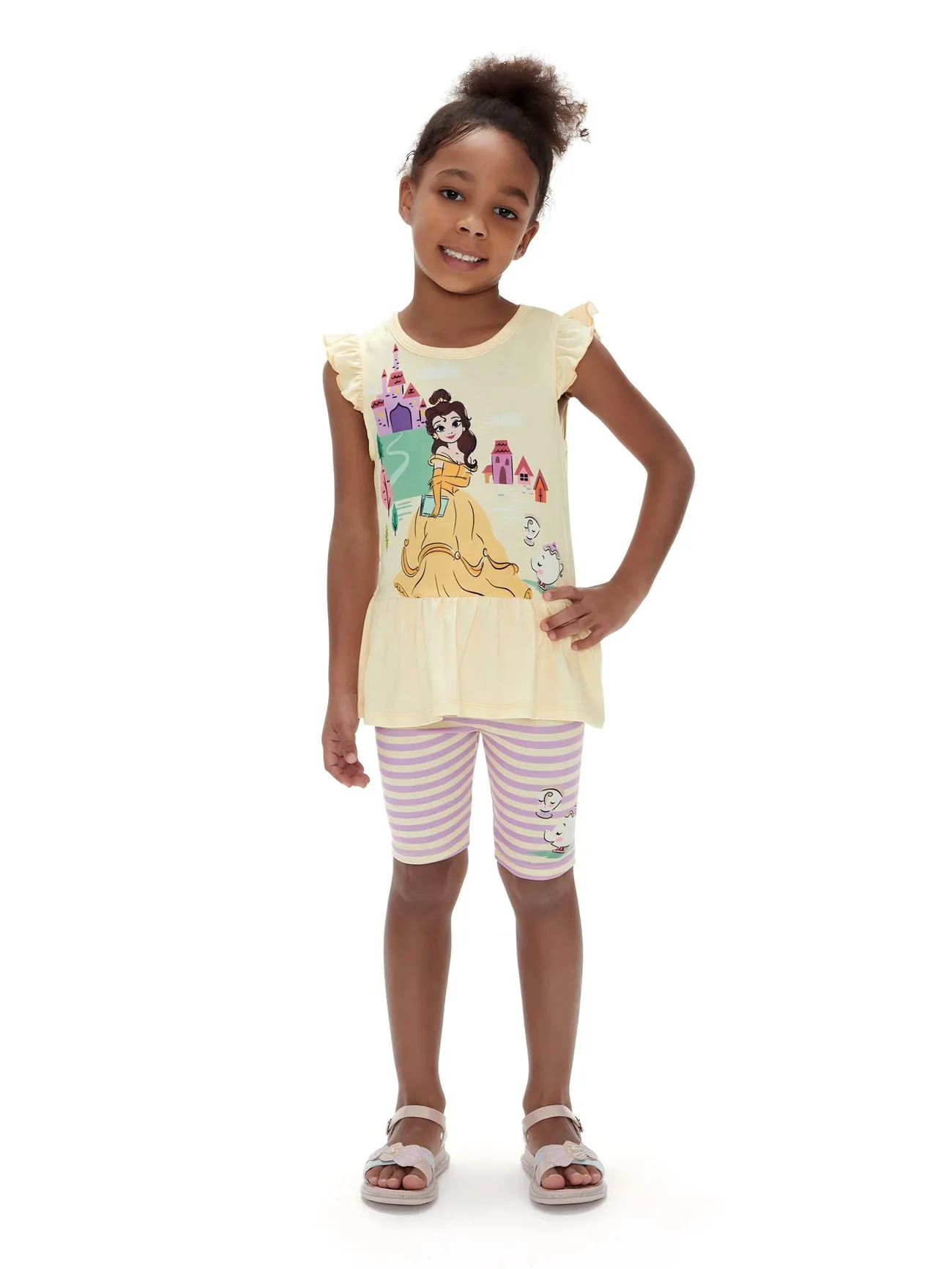 Disney Princess Toddler Girls Moana/Ariel 2pcs Naia™ Character Print Ruffled Top with Stripped Leggings Set
Disney Princess Toddler Girls Moana/Ariel 2pcs Naia™ Character Print Ruffled Top with Stripped Leggings Set