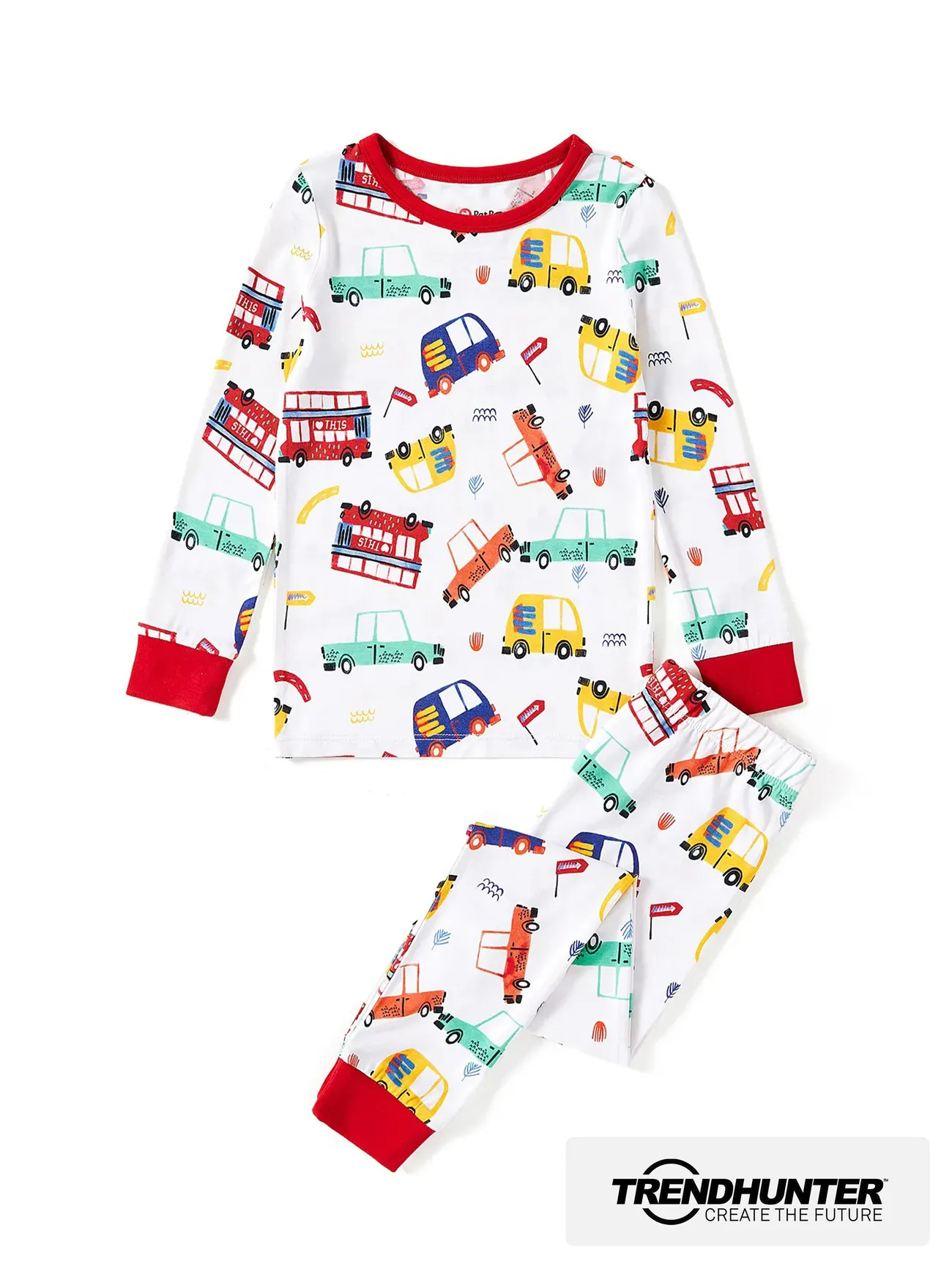 Bamboo Baby/Toddler 2-Piece Childlike Animal Print Snug-Fitting Pajamas Set